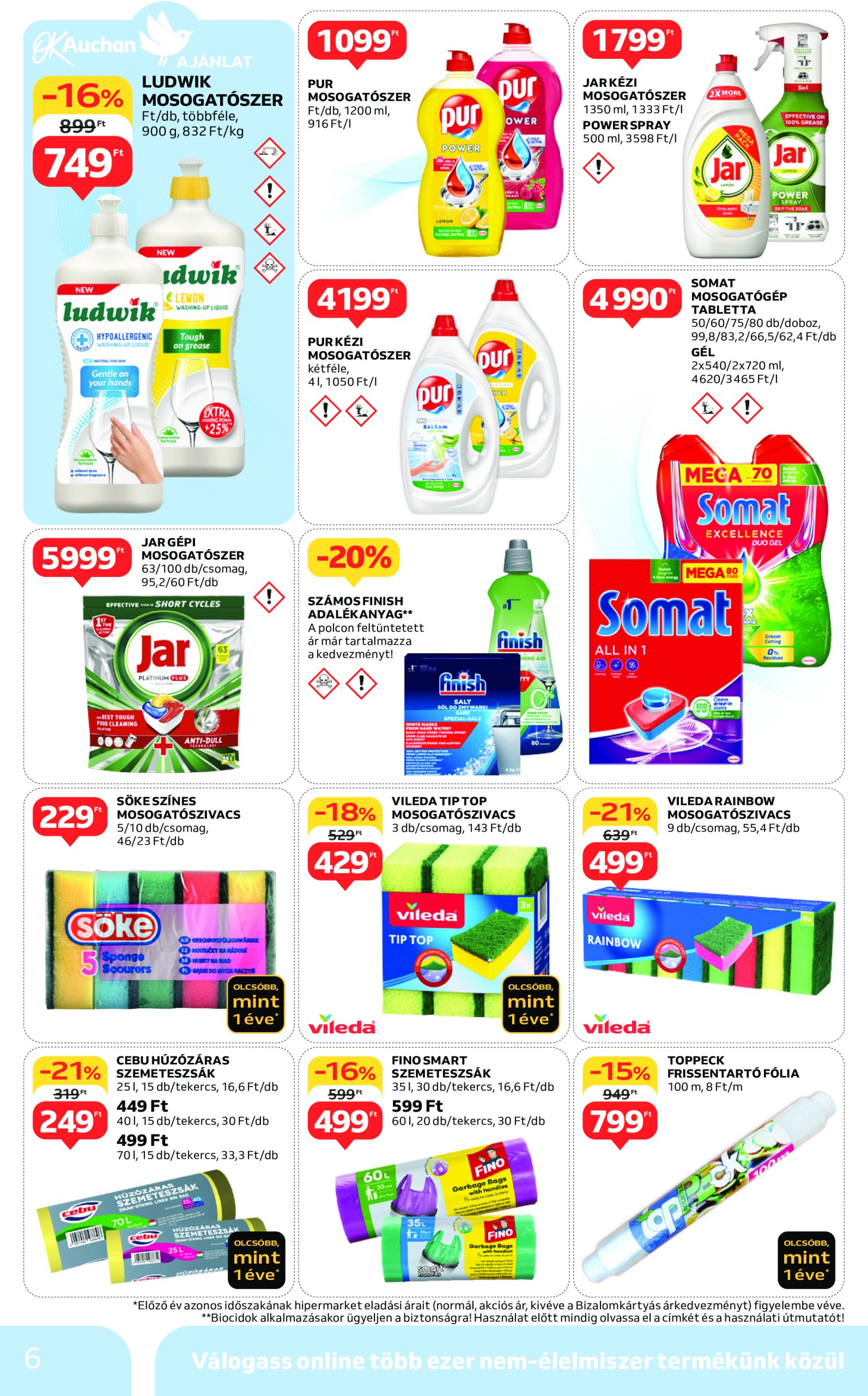 auchan - Auchan akciós újság, érvényes 12.27. - 01.22. - page: 6