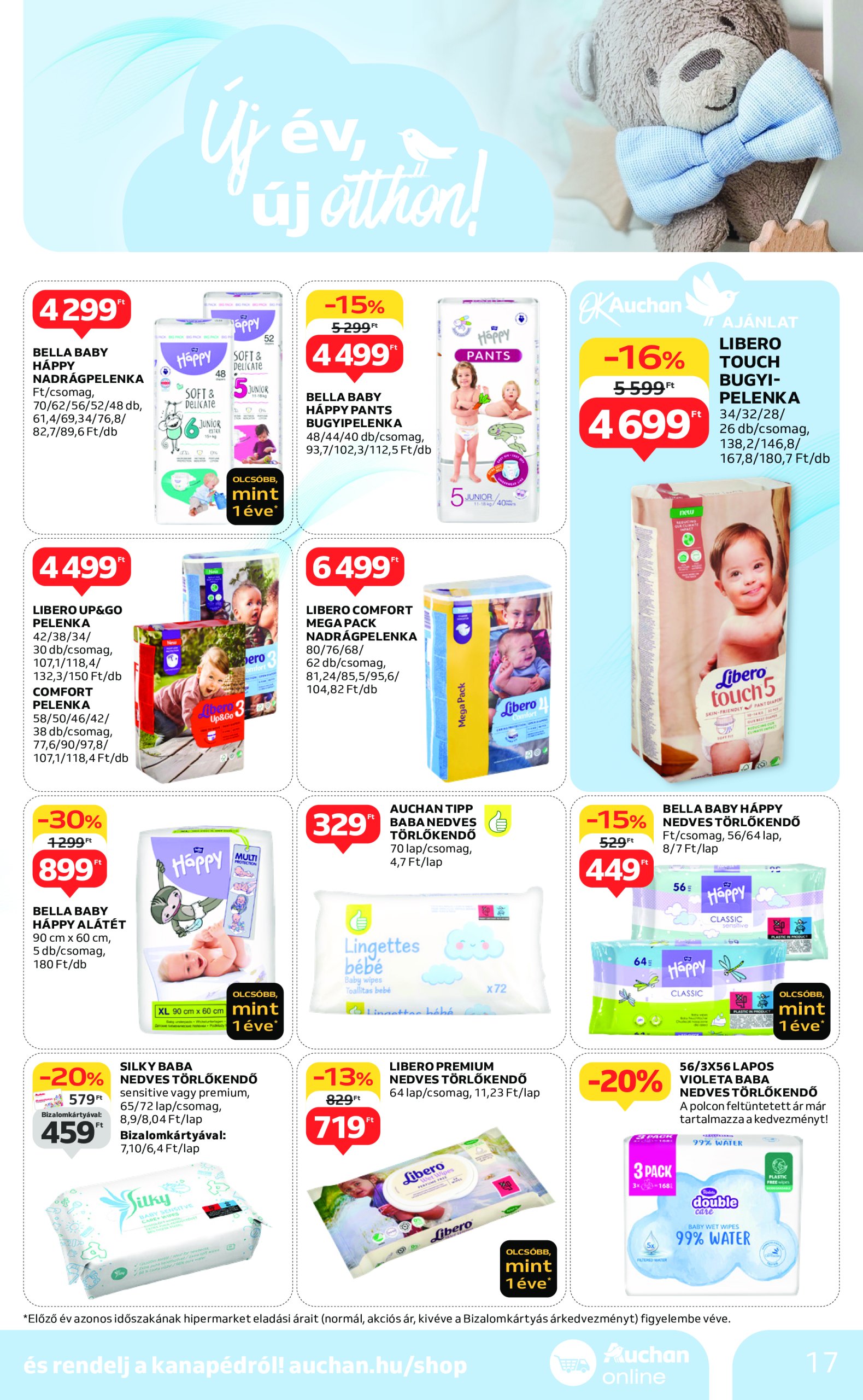 auchan - Auchan akciós újság, érvényes 12.27. - 01.22. - page: 17