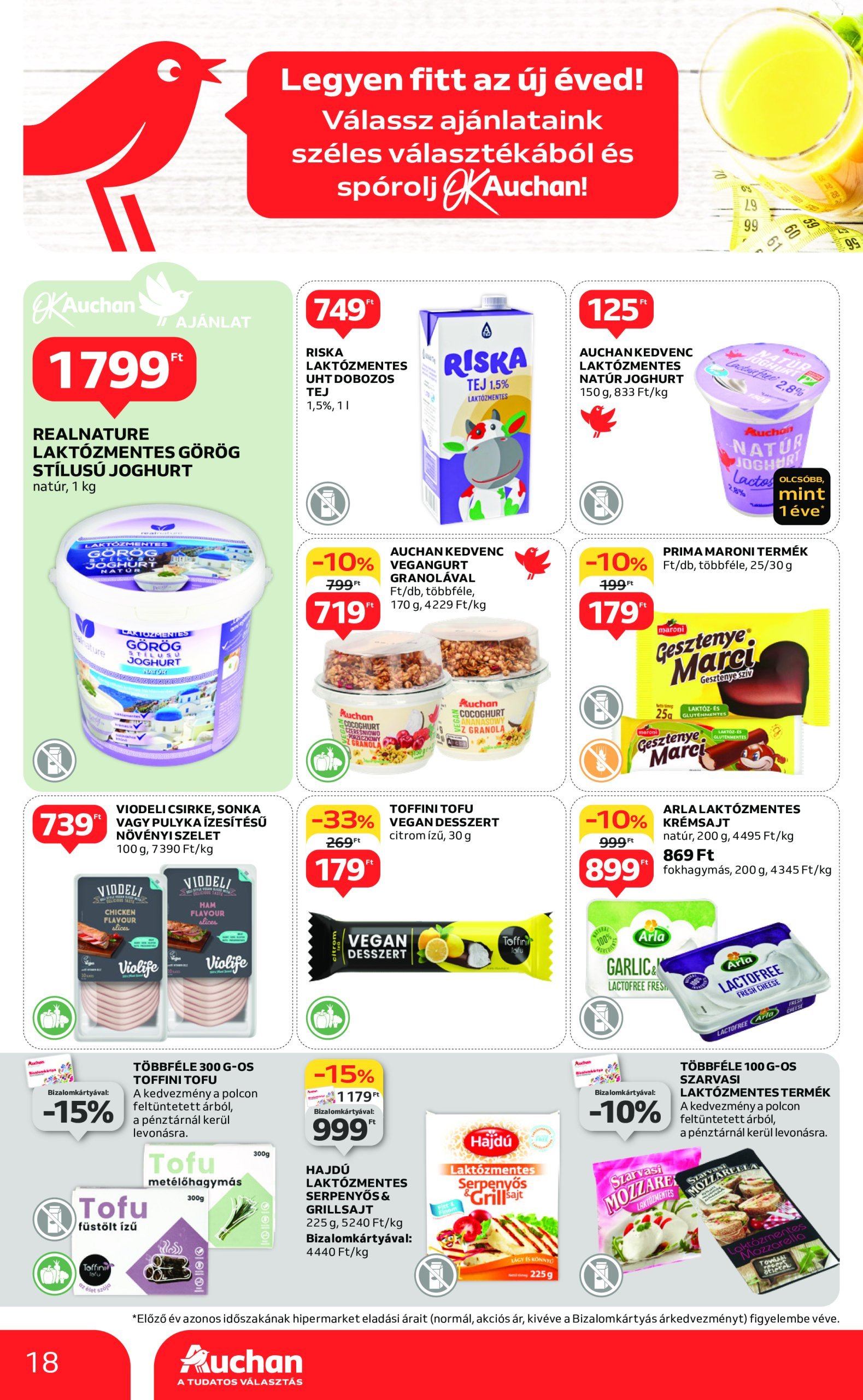 auchan - Auchan akciós újság, érvényes 01.09. - 01.15. - page: 18