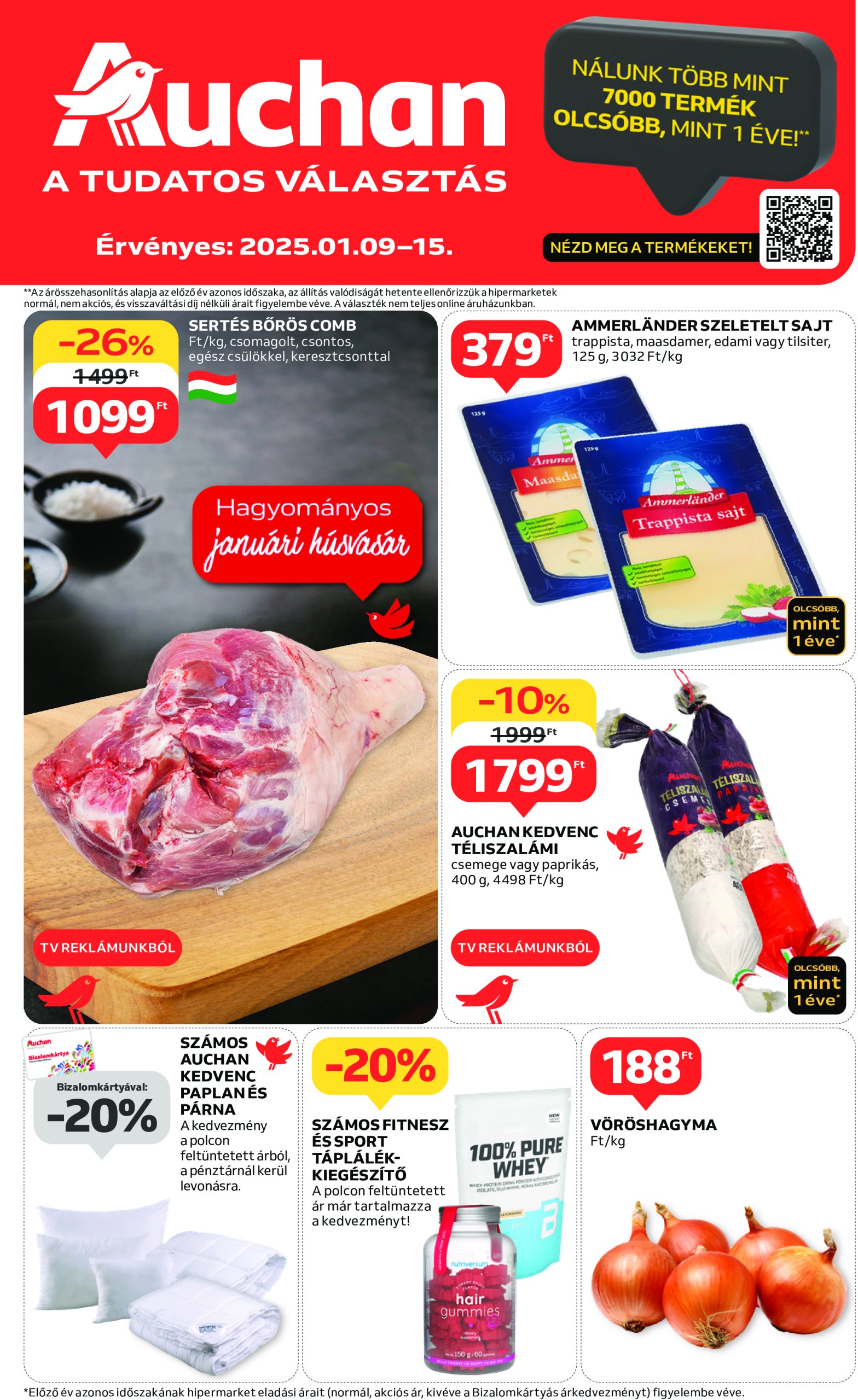 auchan - Auchan akciós újság, érvényes 01.09. - 01.15.