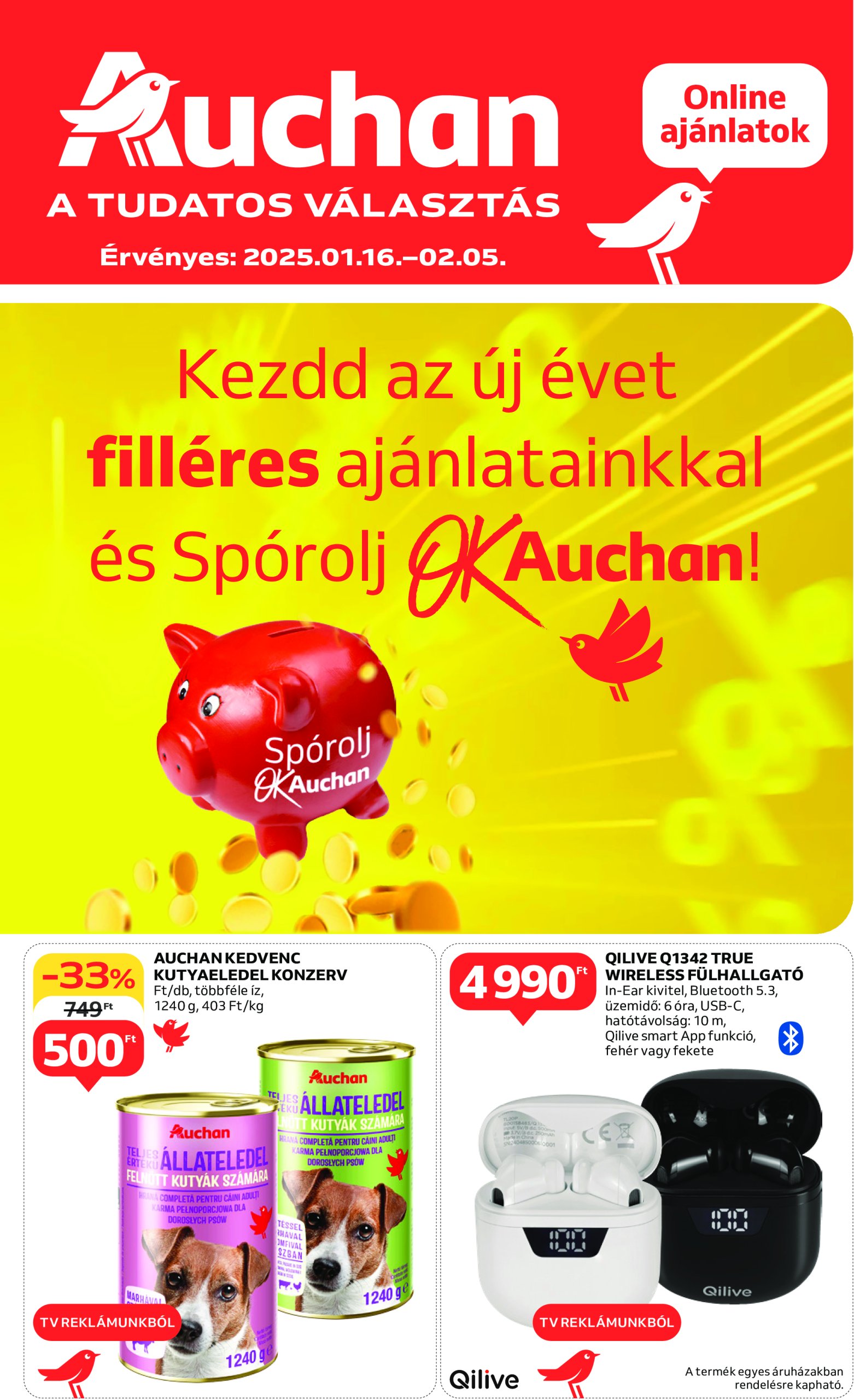 auchan - Auchan - Online ajánlatok akciós újság, érvényes 01.16. - 02.05.