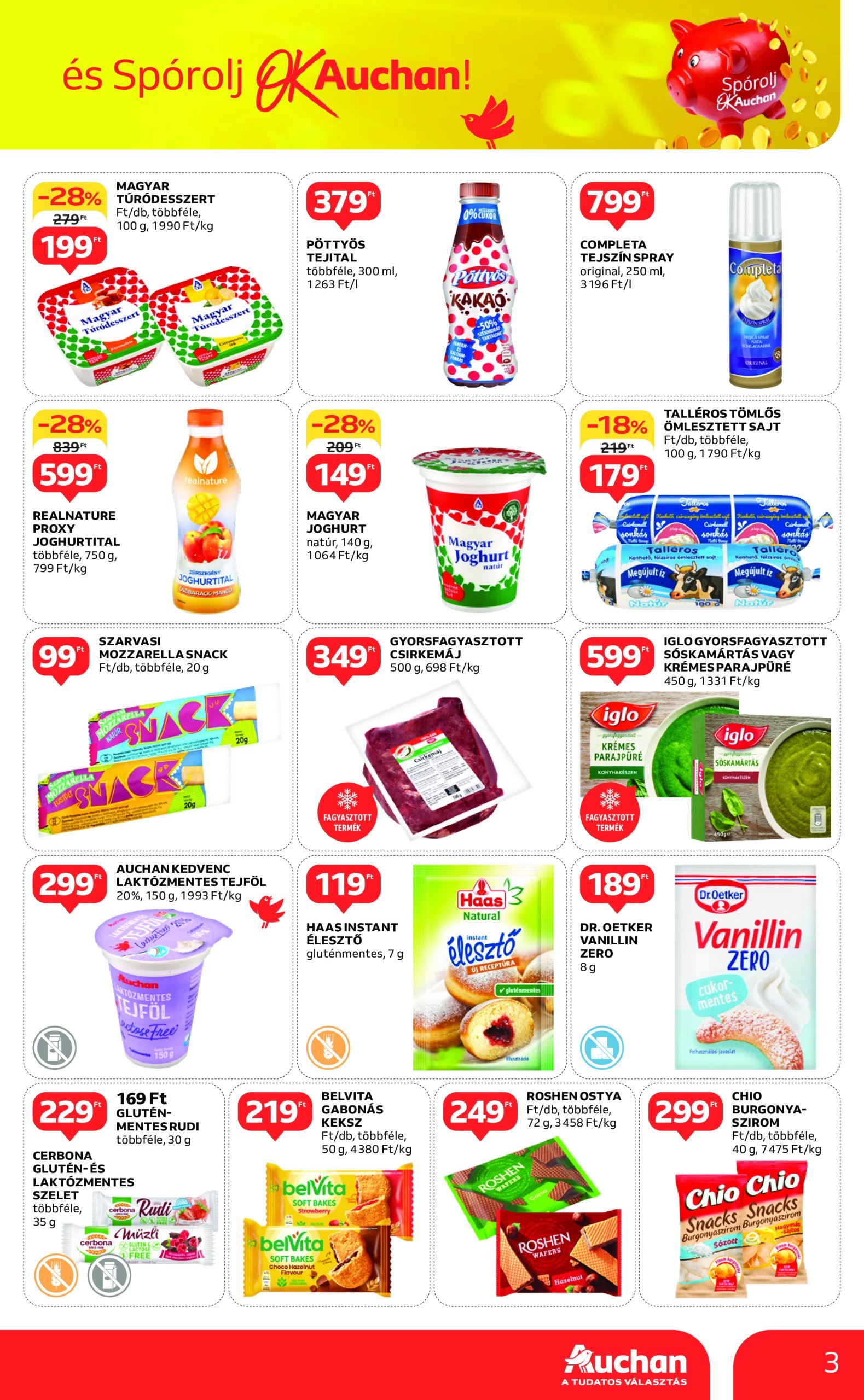 auchan - Auchan - Online ajánlatok akciós újság, érvényes 01.16. - 02.05. - page: 3