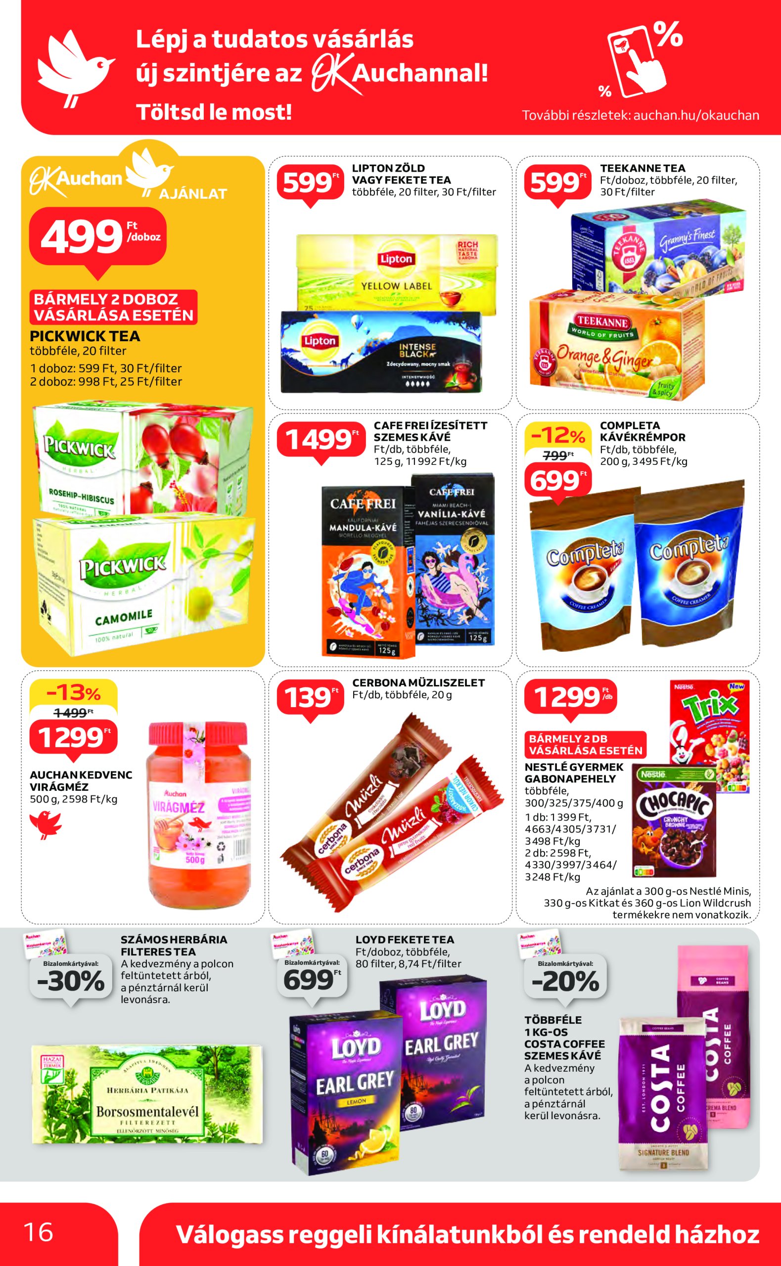 auchan - Auchan akciós újság, érvényes 01.16. - 01.22. - page: 16