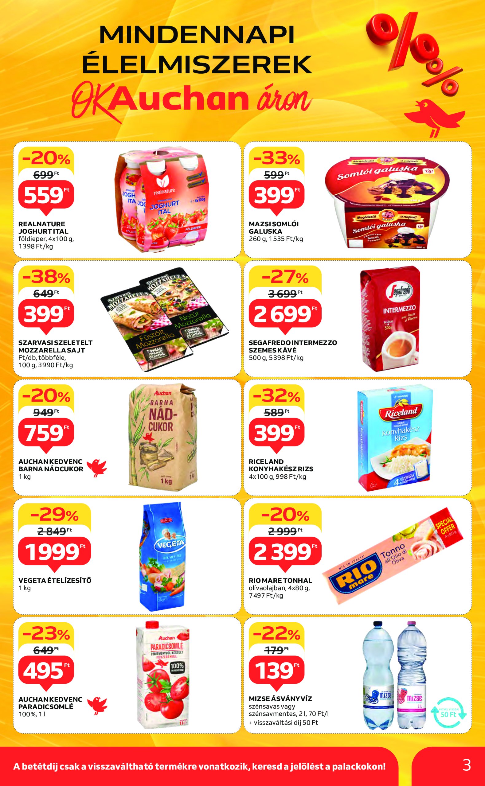 auchan - Auchan akciós újság, érvényes 01.16. - 01.22. - page: 3