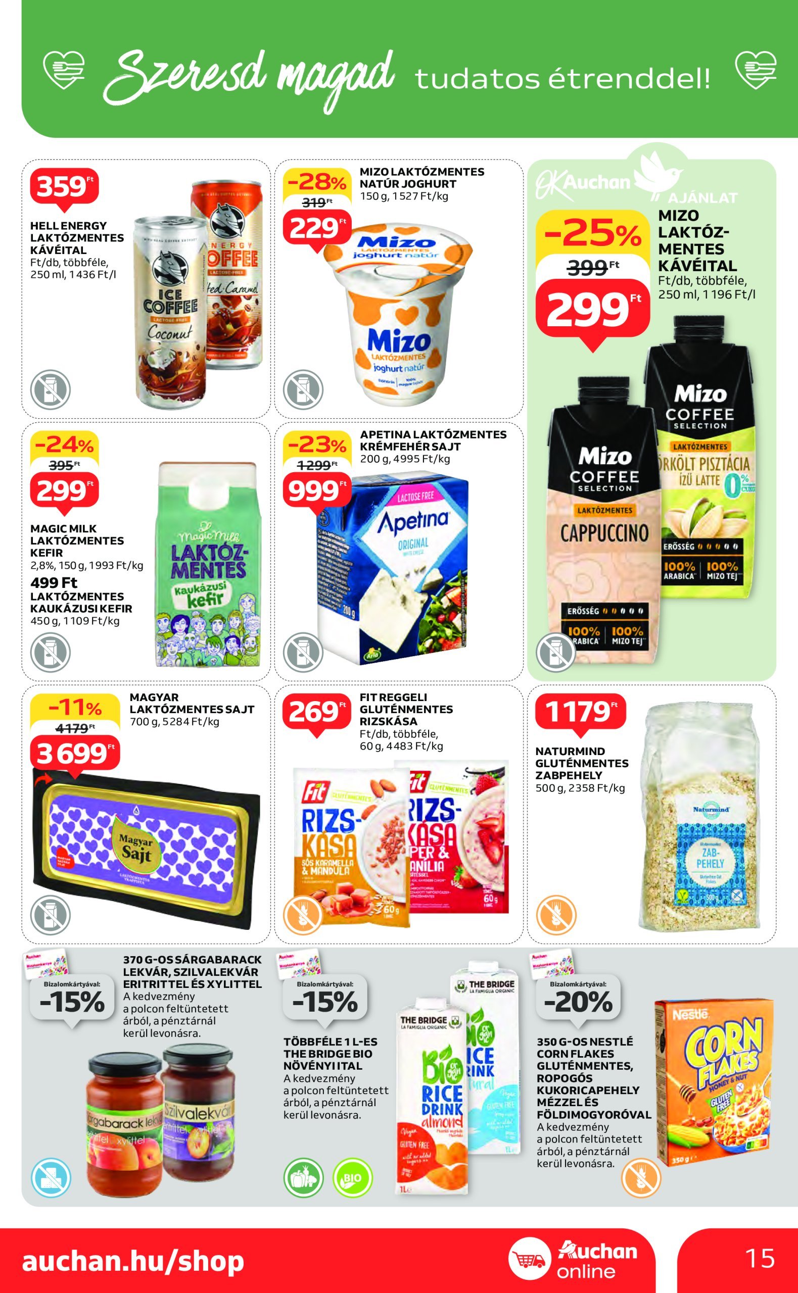 auchan - Auchan akciós újság, érvényes 01.16. - 01.22. - page: 15