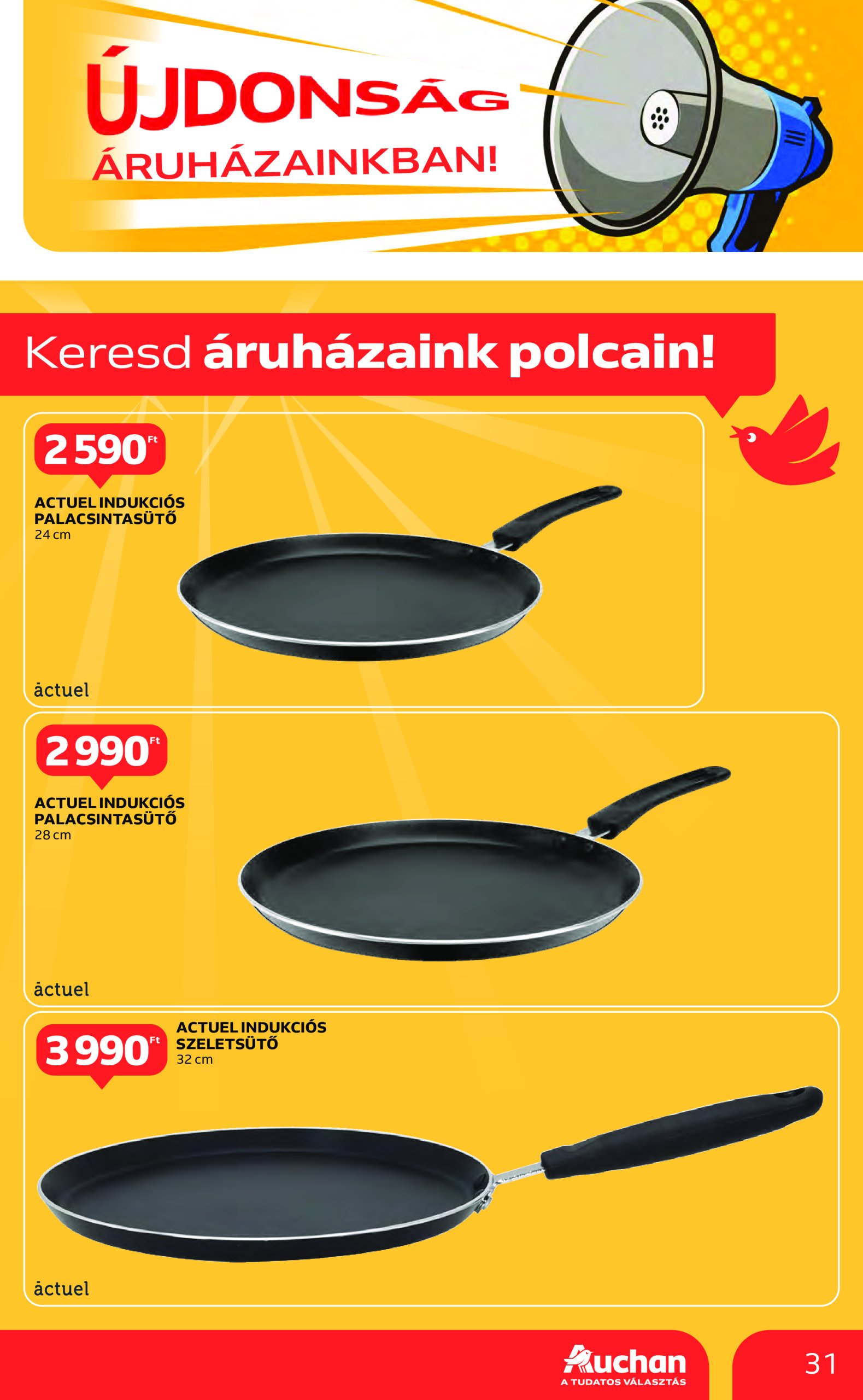 auchan - Auchan akciós újság, érvényes 01.16. - 01.22. - page: 31