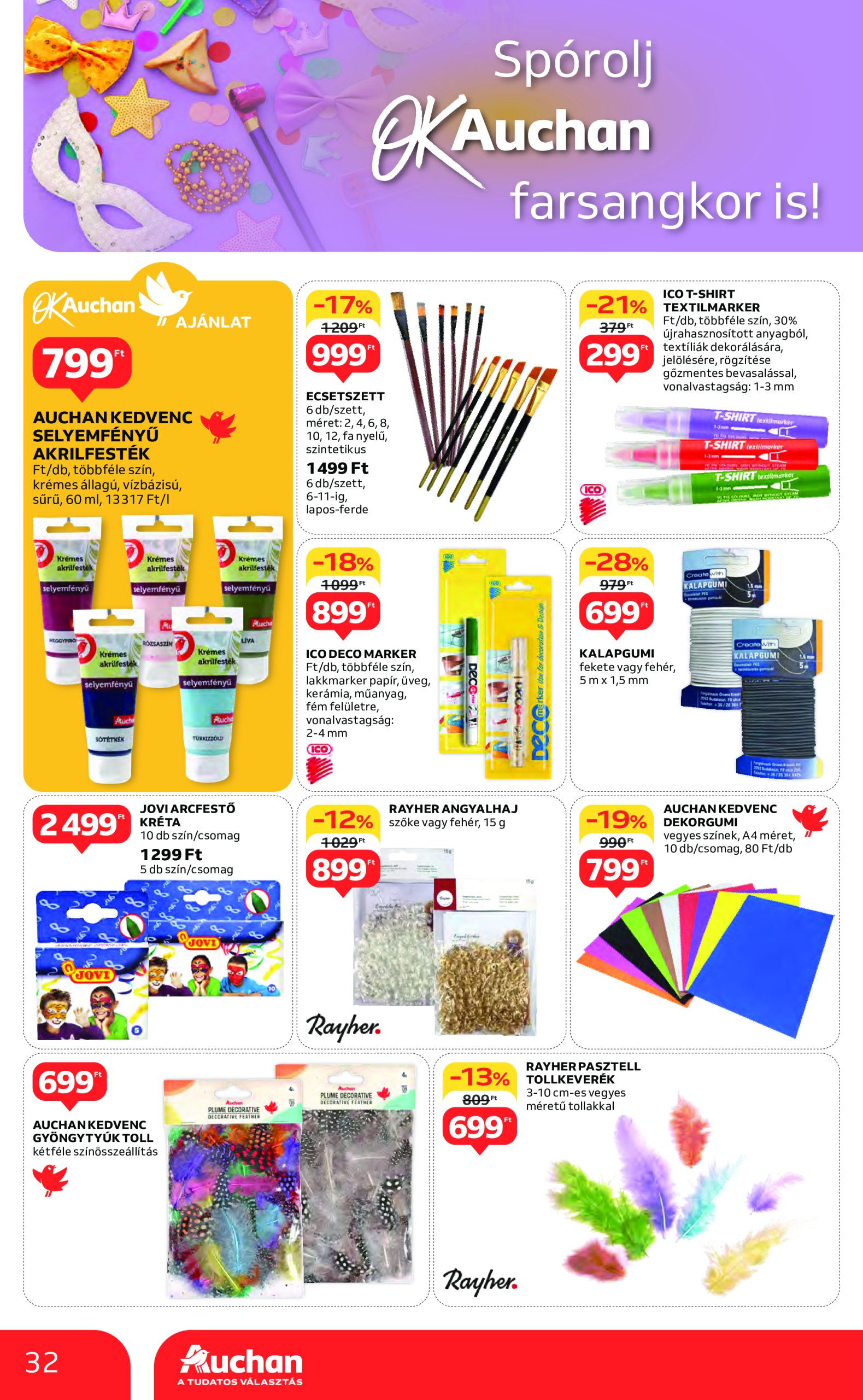 auchan - Auchan akciós újság, érvényes 01.16. - 01.22. - page: 32