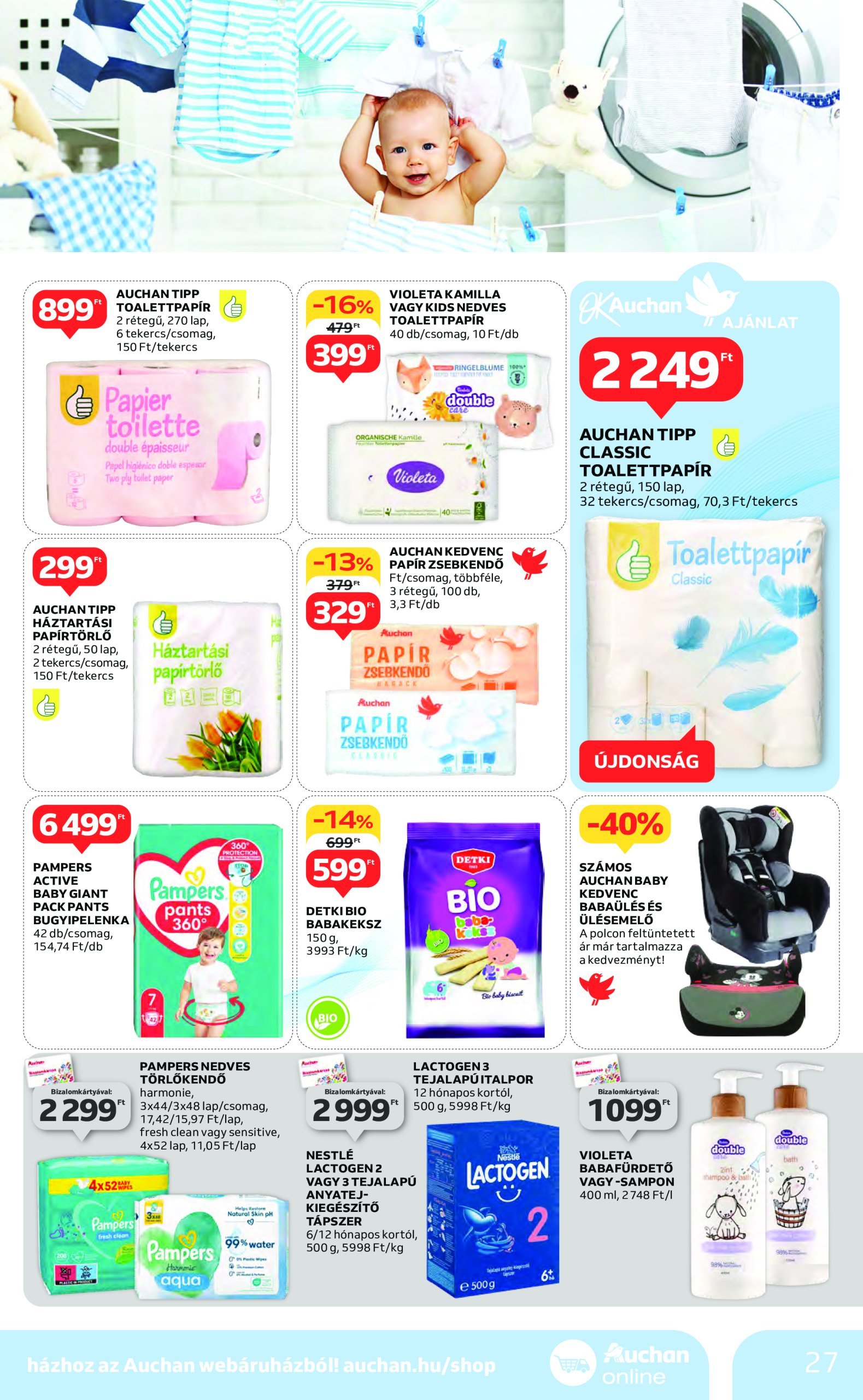 auchan - Auchan akciós újság, érvényes 01.16. - 01.22. - page: 27