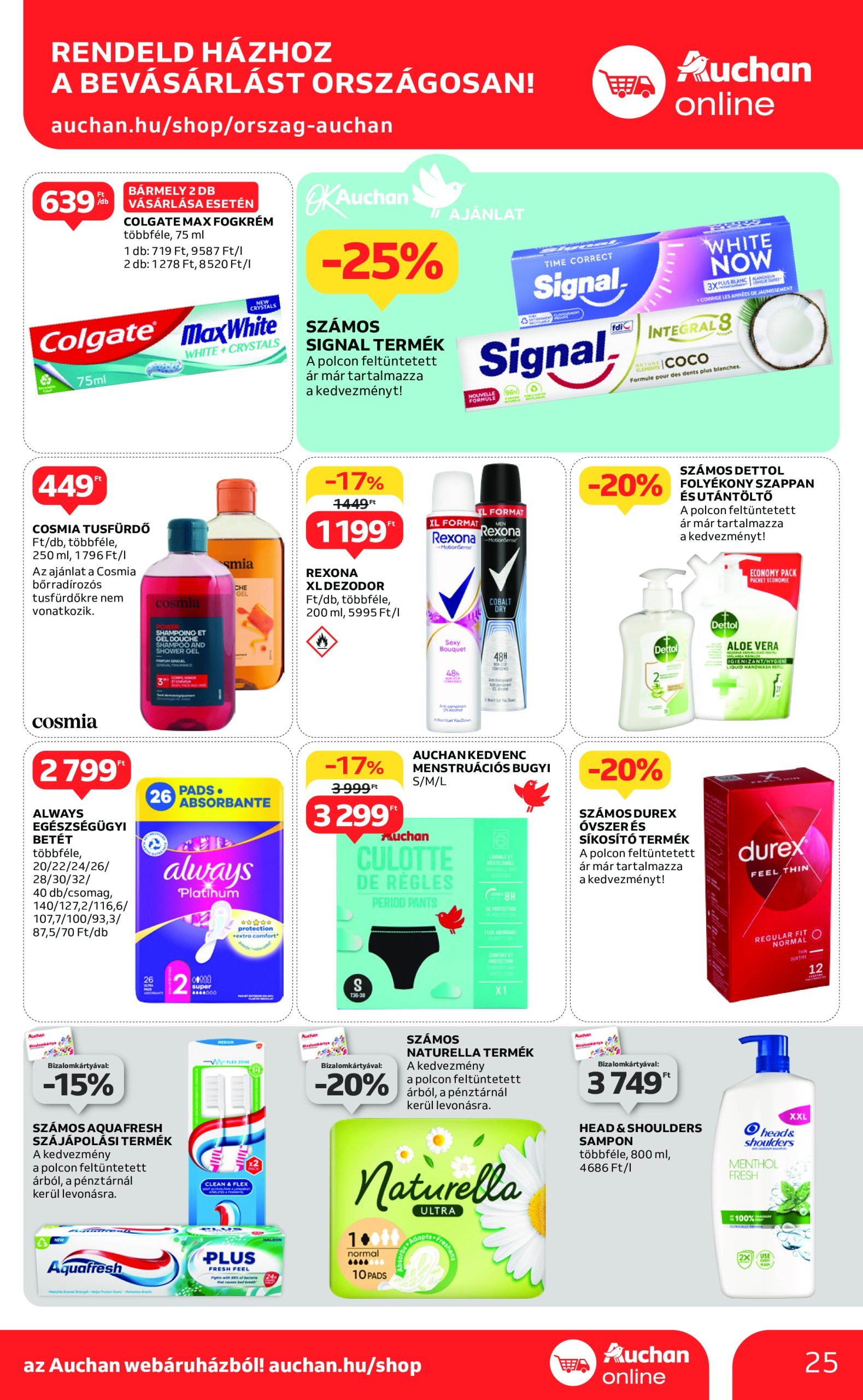 auchan - Auchan akciós újság, érvényes 01.23. - 01.29. - page: 25