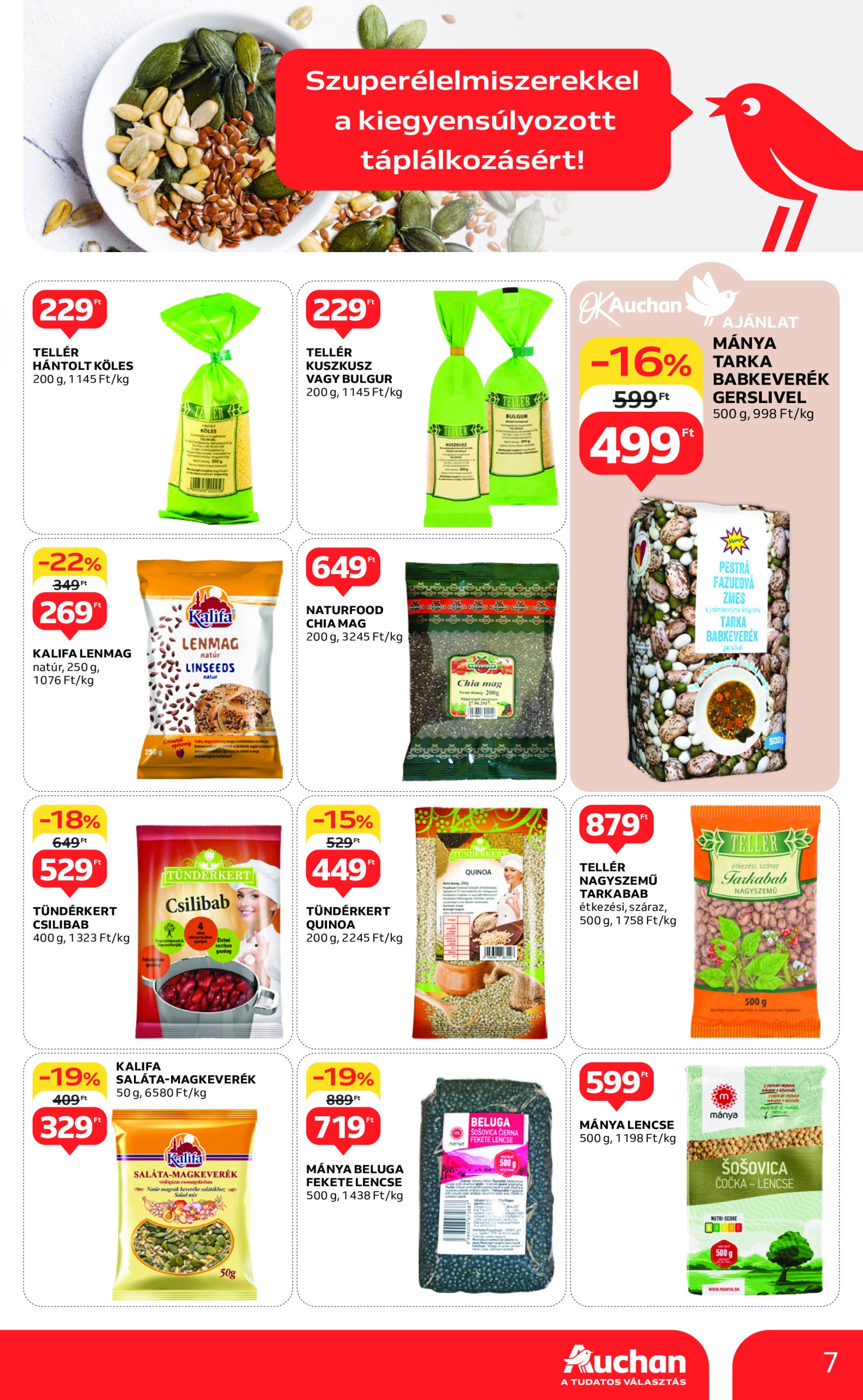 auchan - Auchan akciós újság, érvényes 01.23. - 01.29. - page: 7