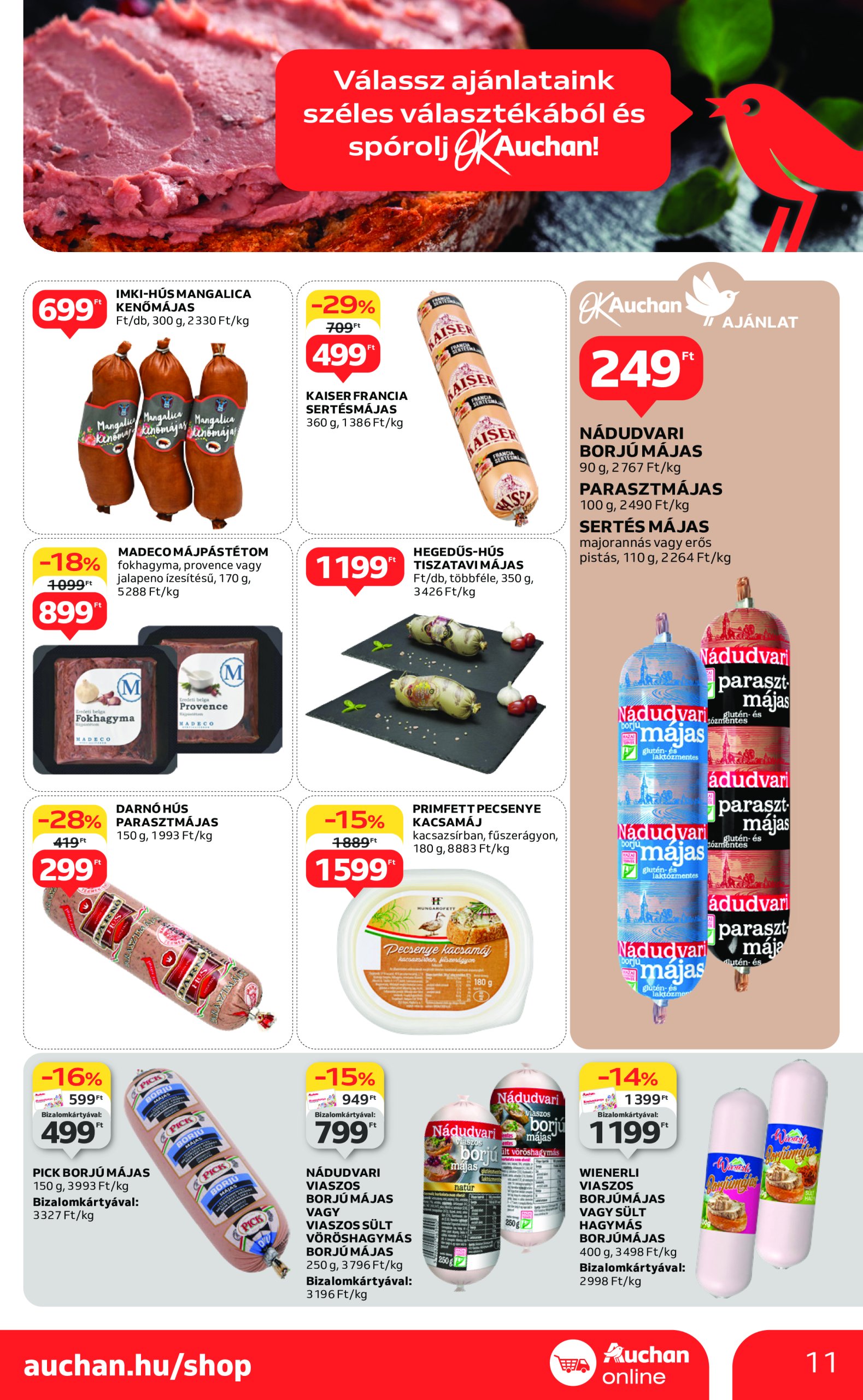 auchan - Auchan akciós újság, érvényes 01.23. - 01.29. - page: 11