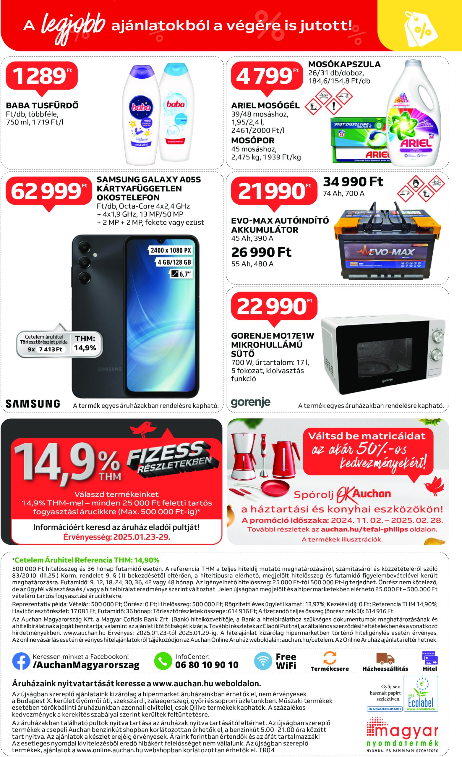 auchan - Auchan akciós újság, érvényes 01.23. - 01.29. - page: 38