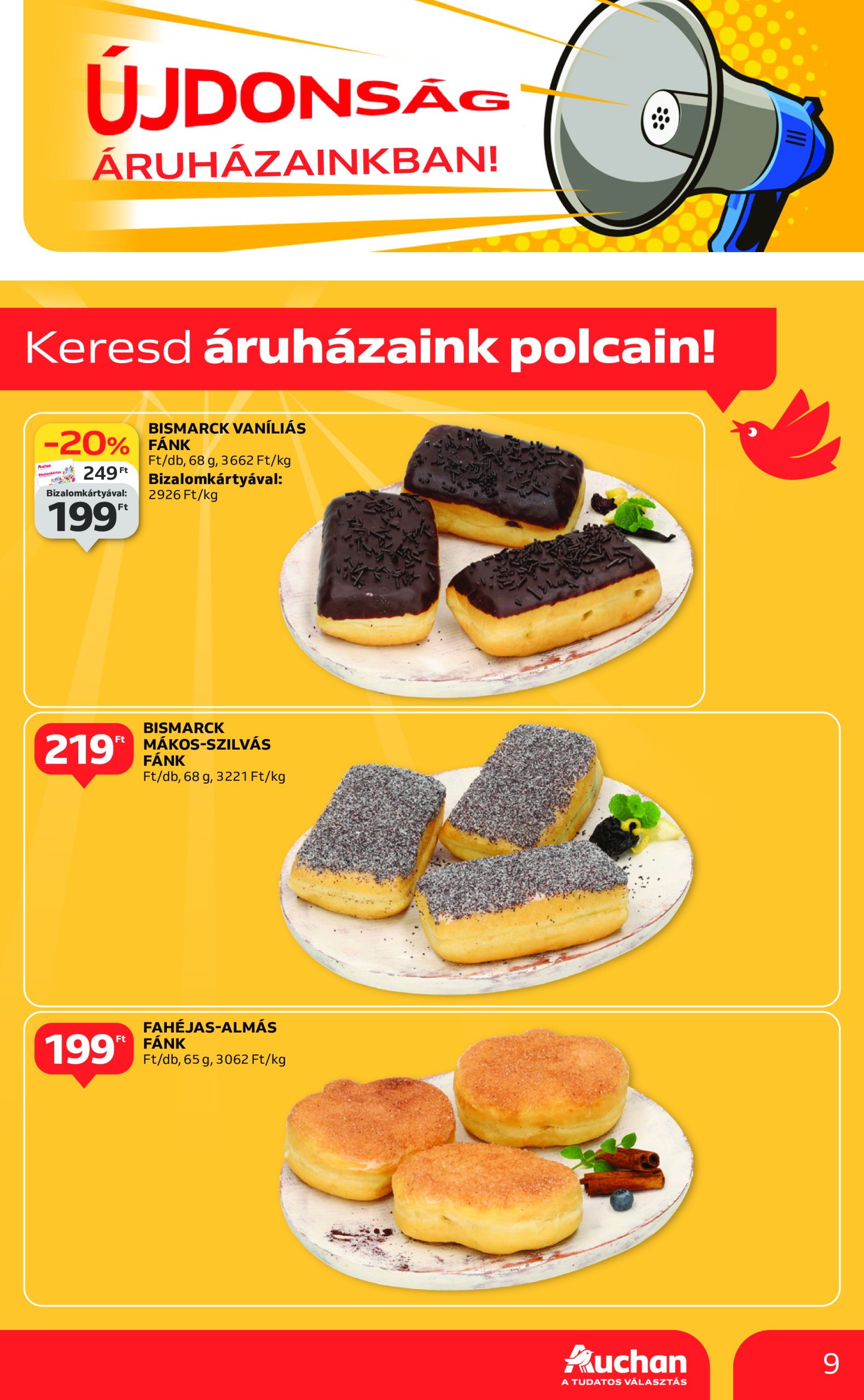 auchan - Auchan akciós újság, érvényes 01.23. - 01.29. - page: 9