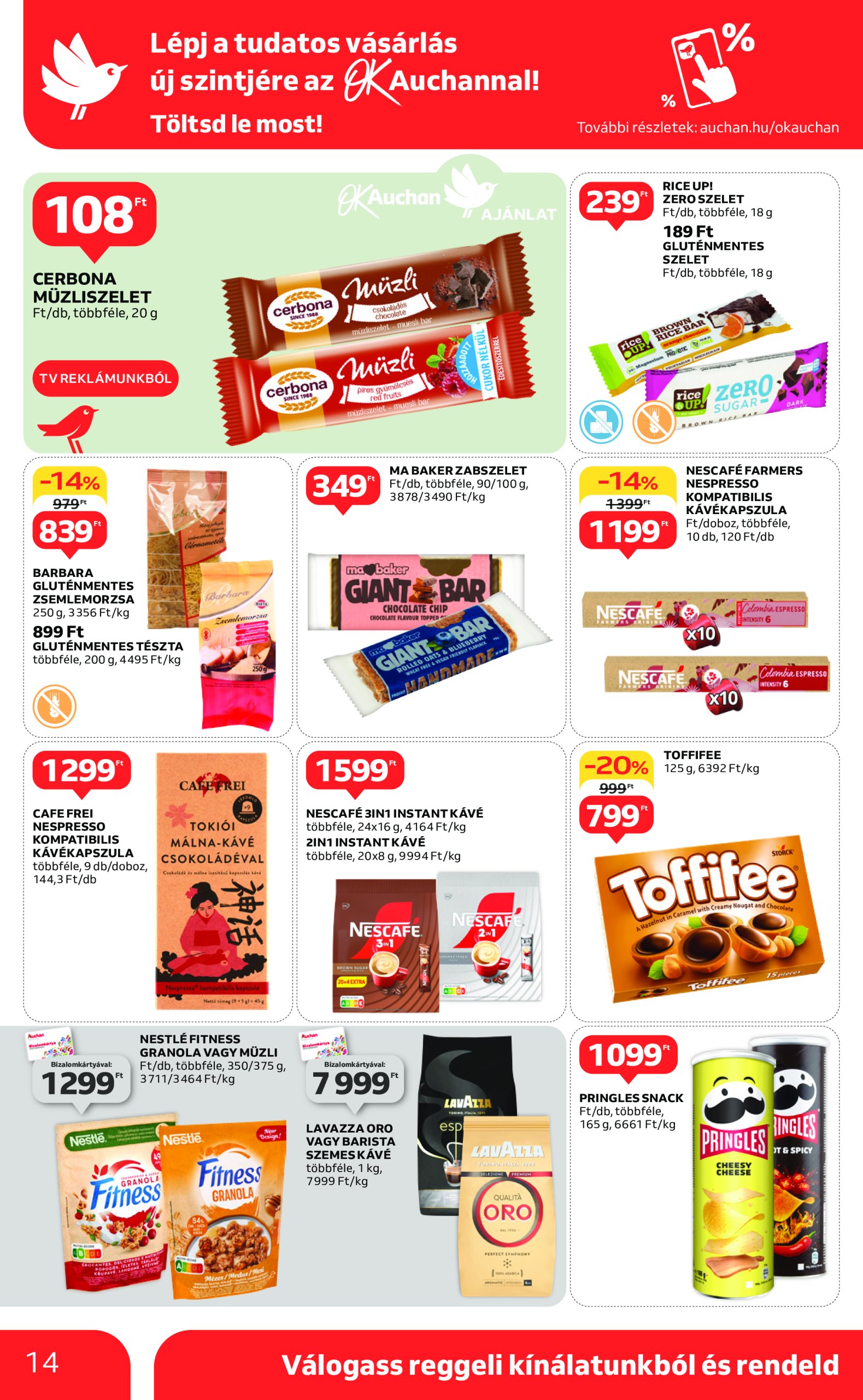 auchan - Auchan akciós újság, érvényes 01.23. - 01.29. - page: 14