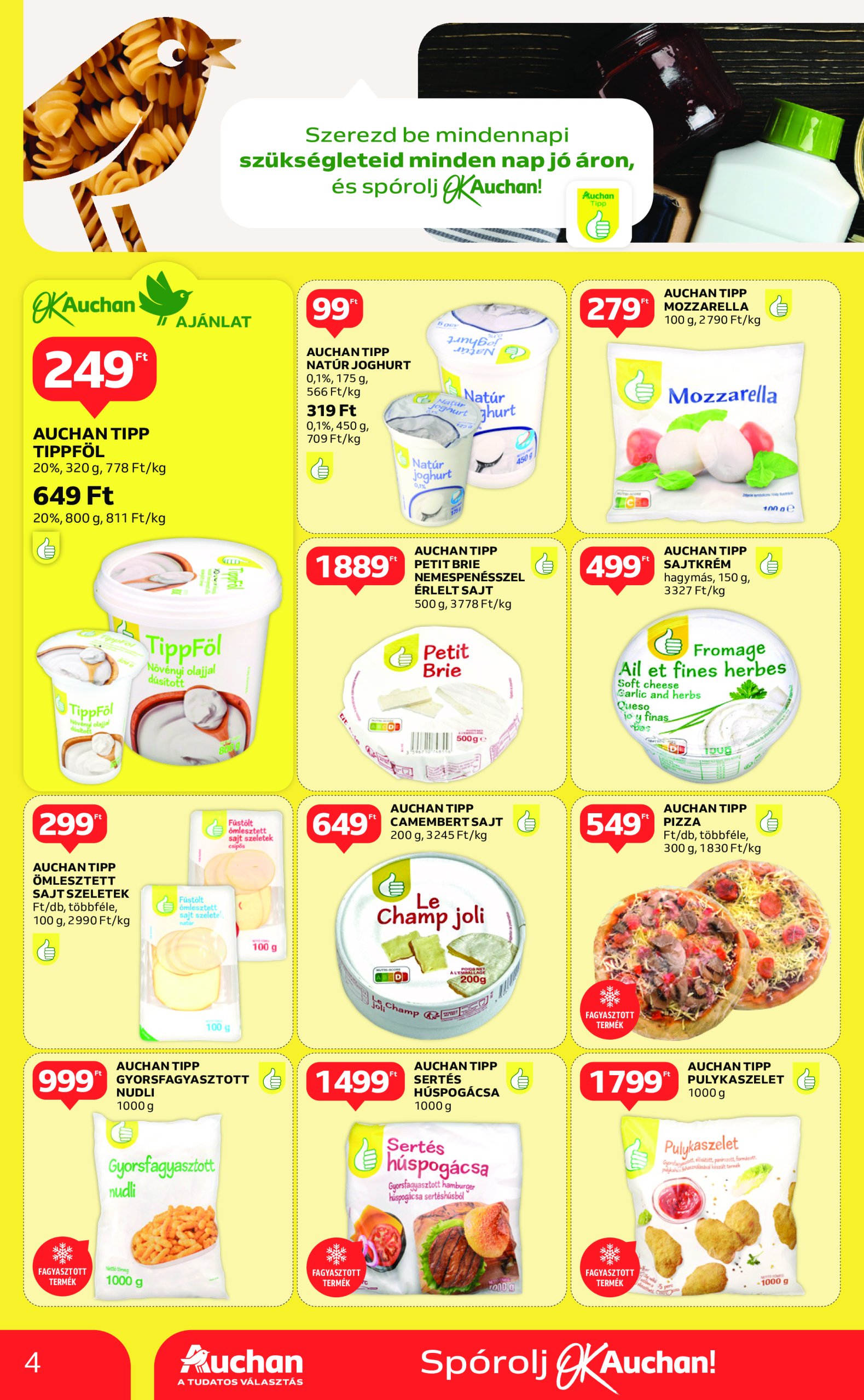 auchan - Auchan - Online ajánlatok akciós újság, érvényes 01.23. - 02.05. - page: 4