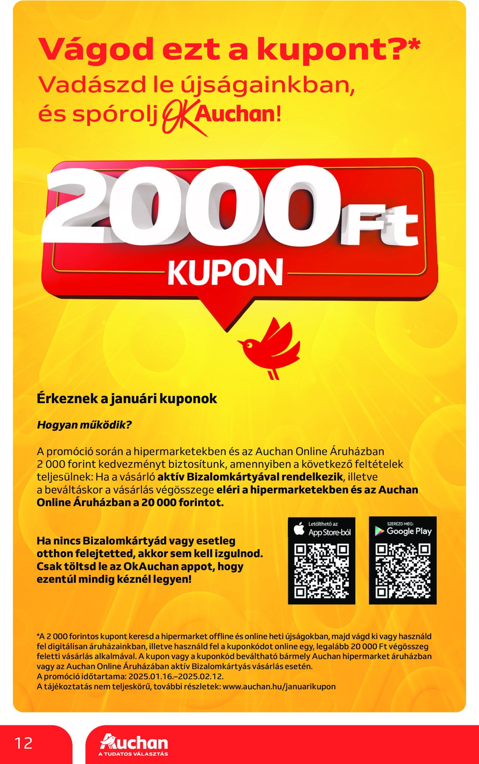 auchan - Auchan - Online ajánlatok akciós újság, érvényes 01.23. - 02.05. - page: 12