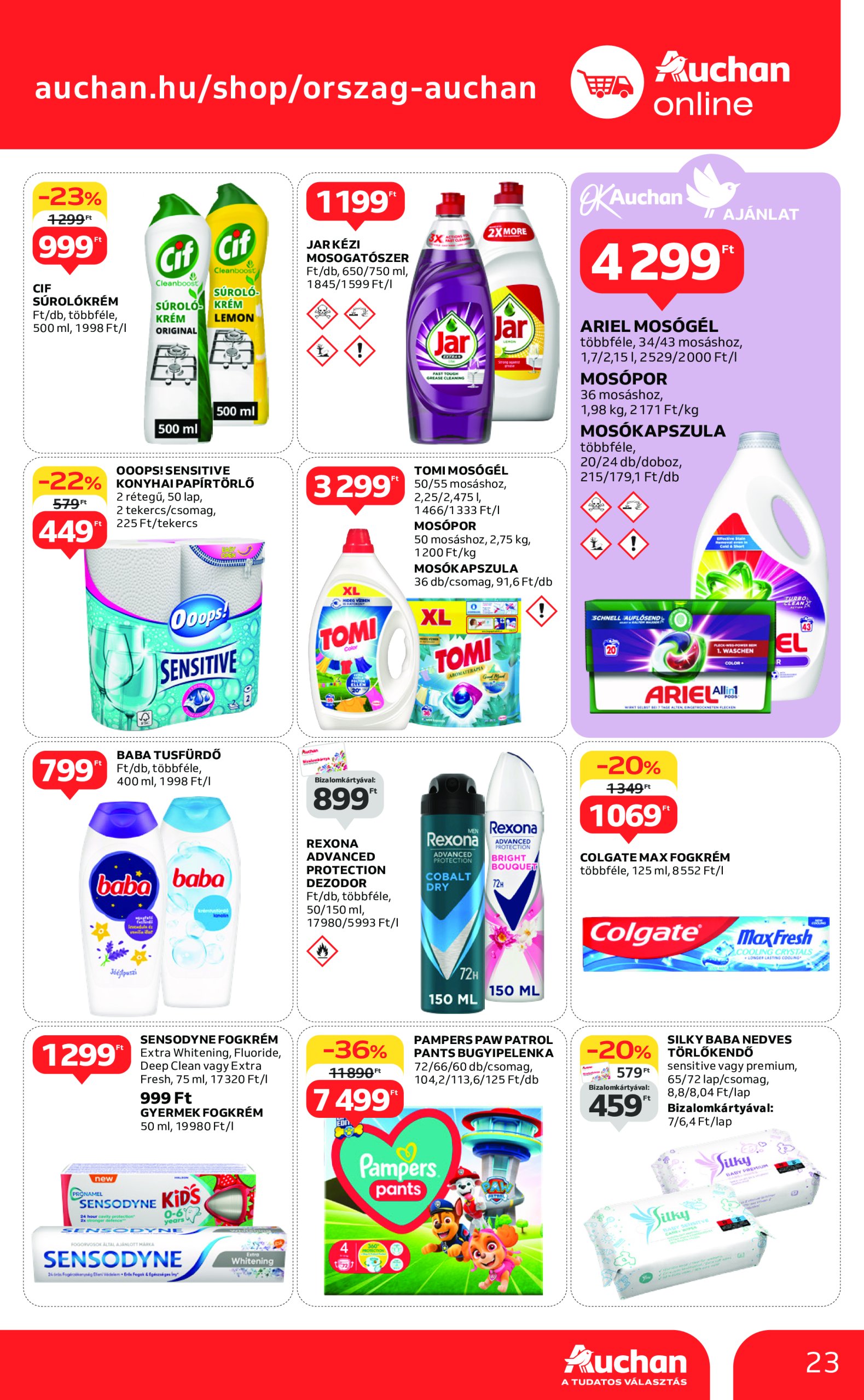 auchan - Auchan akciós újság, érvényes 01.30. - 02.05. - page: 23