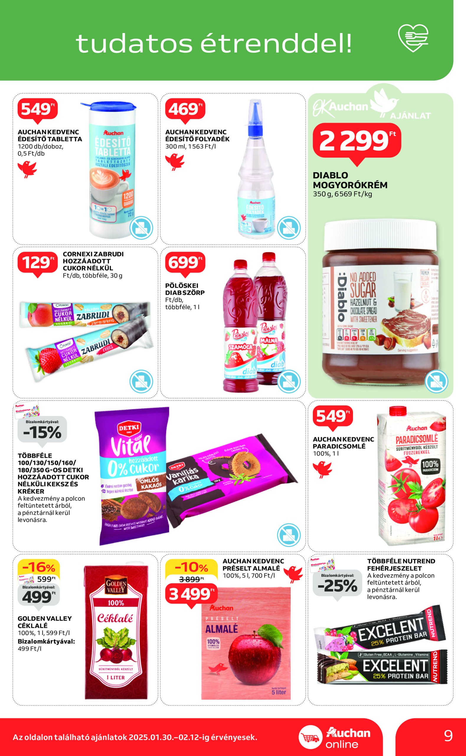 auchan - Auchan szupermarket akciós újság, érvényes 01.30. - 02.05. - page: 9