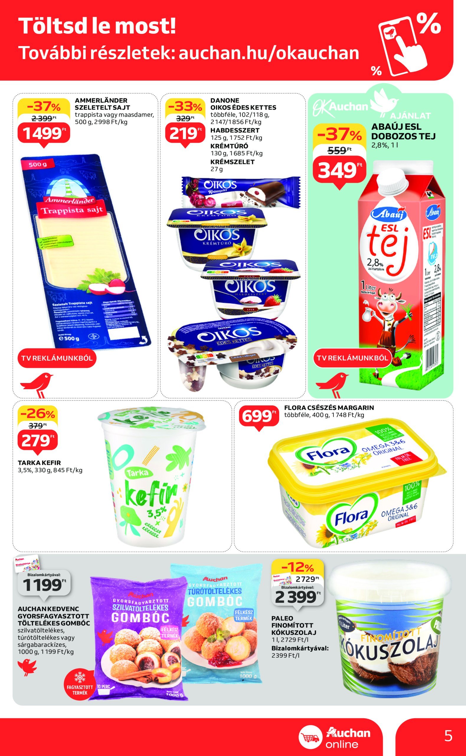 auchan - Auchan szupermarket akciós újság, érvényes 01.30. - 02.05. - page: 5