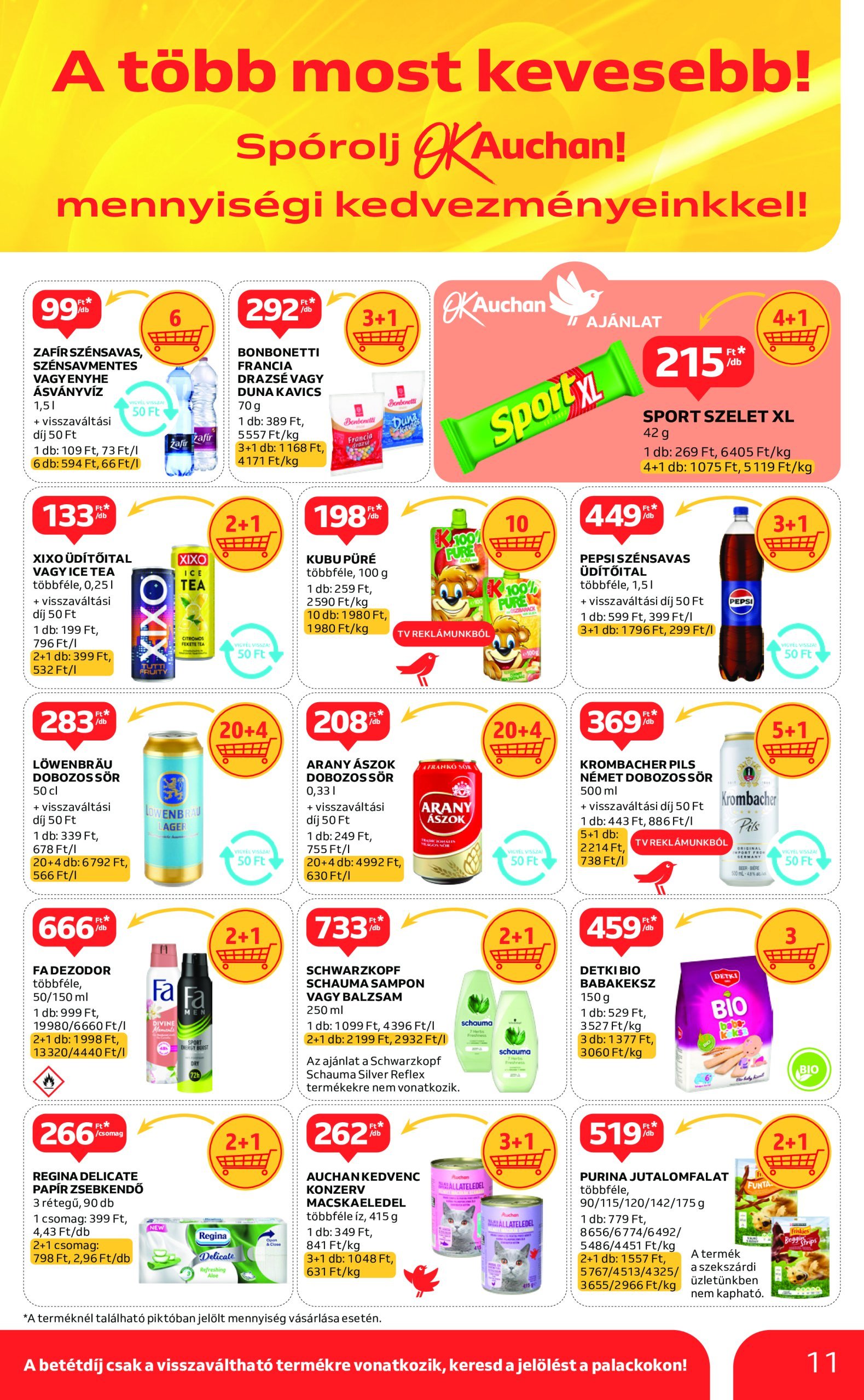 auchan - Auchan szupermarket akciós újság, érvényes 01.30. - 02.05. - page: 11