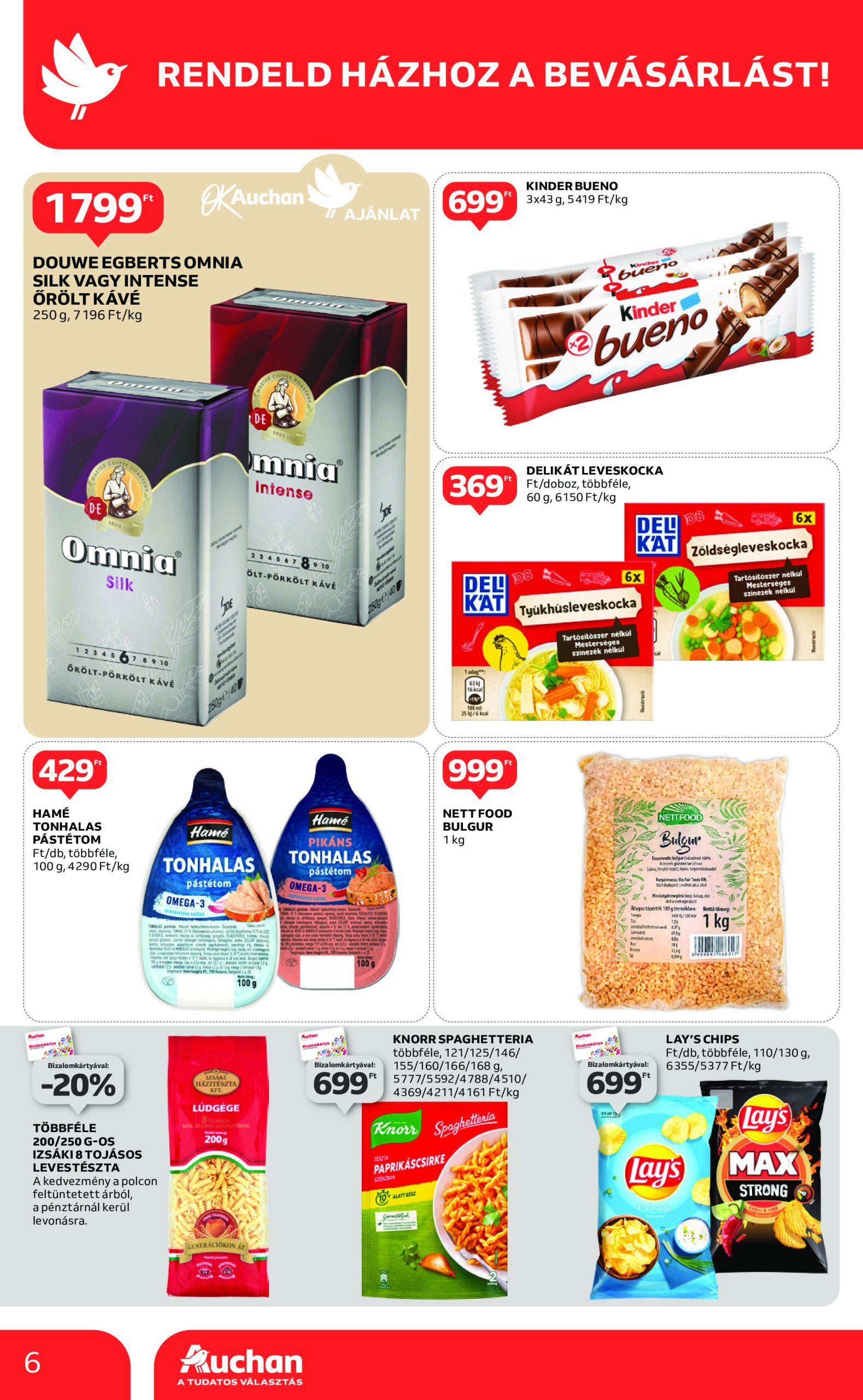 auchan - Auchan szupermarket akciós újság, érvényes 01.30. - 02.05. - page: 6