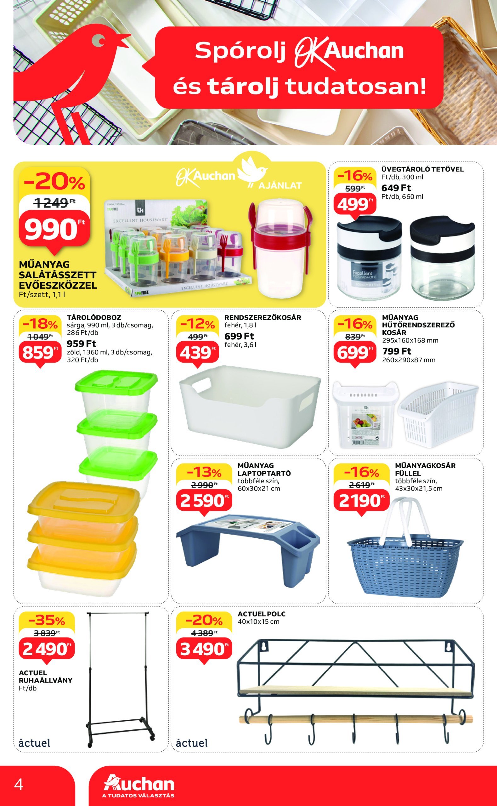 auchan - Auchan - Online ajánlatok akciós újság, érvényes 01.16. - 01.29. - page: 4