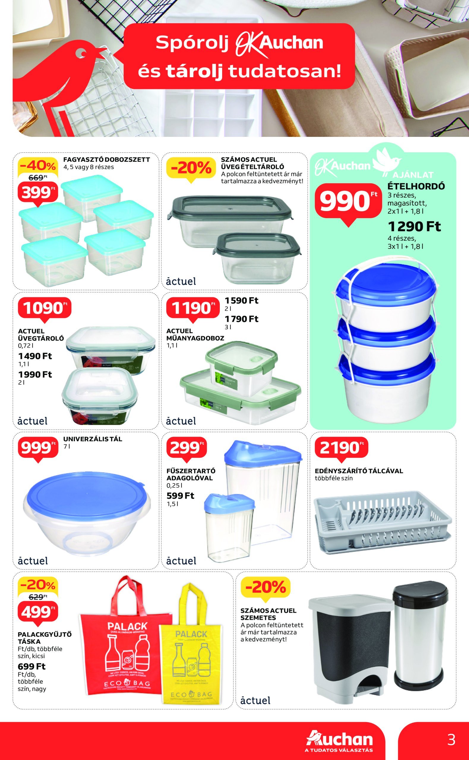 auchan - Auchan - Online ajánlatok akciós újság, érvényes 01.16. - 01.29. - page: 3