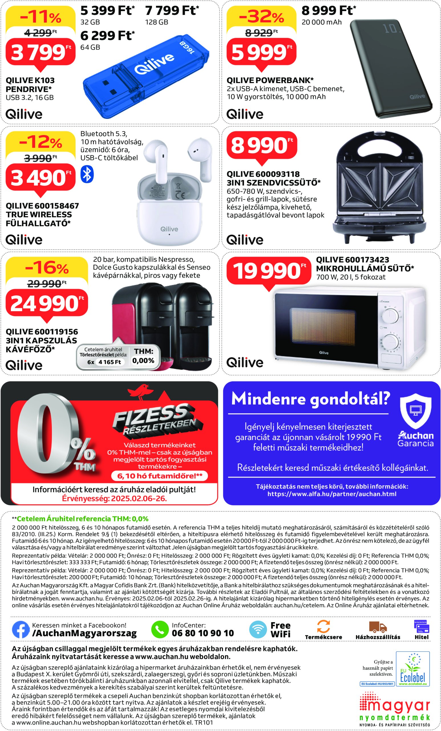 auchan - Auchan - Elektronika akciós újság, érvényes 02.06. - 02.26. - page: 20