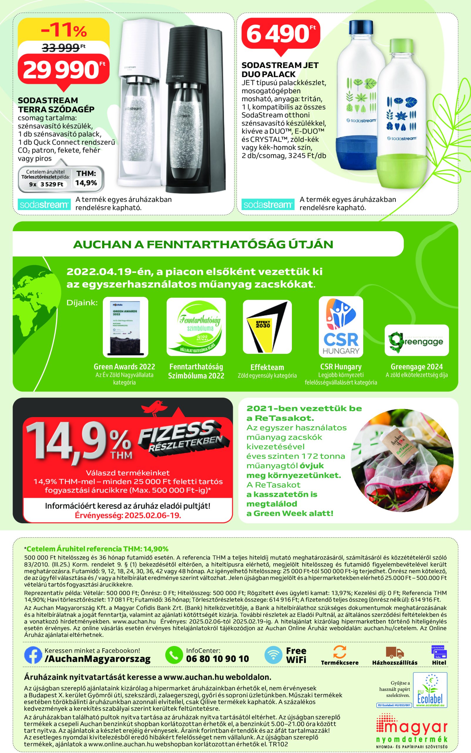 auchan - Auchan - Green Week akciós újság, érvényes 02.06. - 02.19. - page: 20