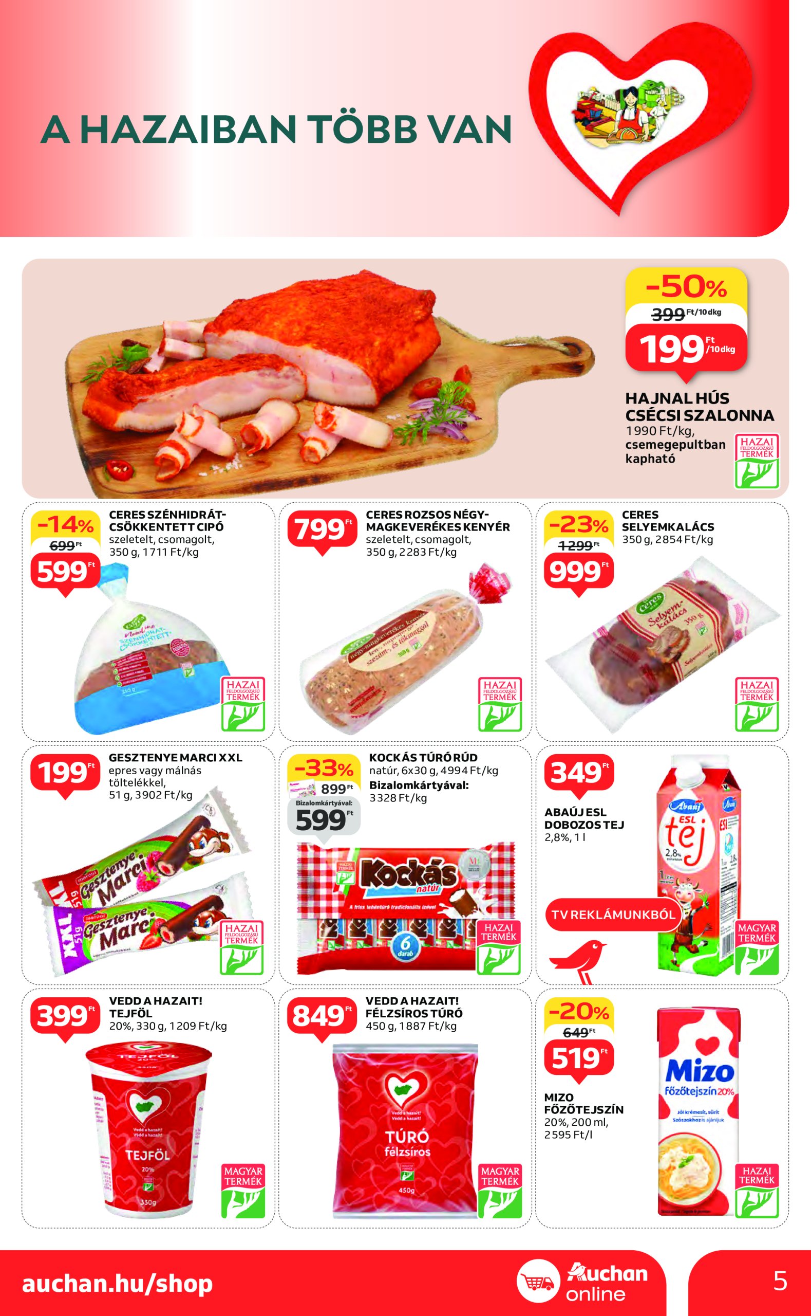 auchan - Auchan akciós újság, érvényes 02.13. - 02.19. - page: 5