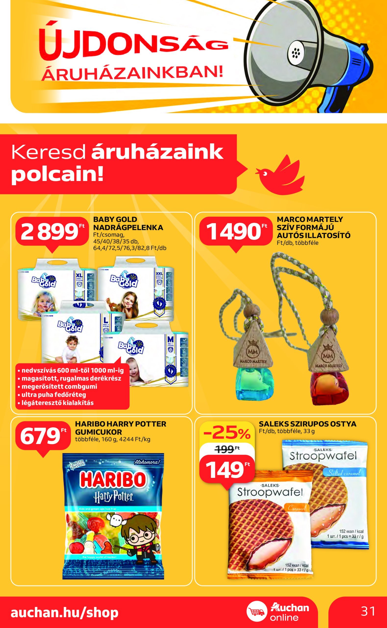 auchan - Auchan akciós újság, érvényes 02.13. - 02.19. - page: 31