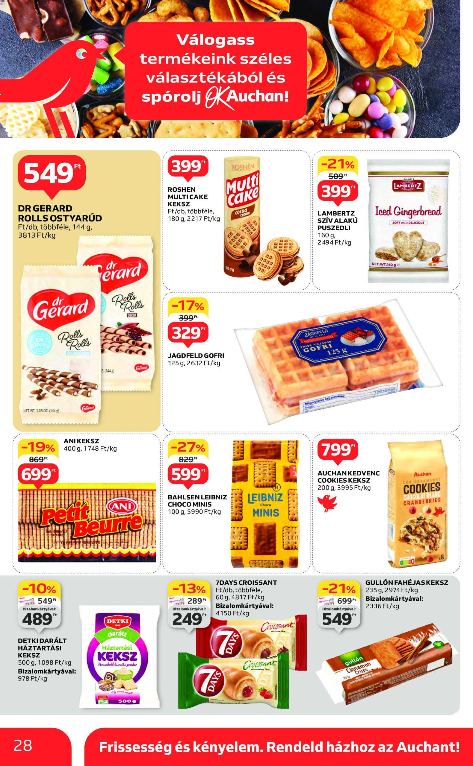 auchan - Auchan akciós újság, érvényes 02.13. - 02.19. - page: 28