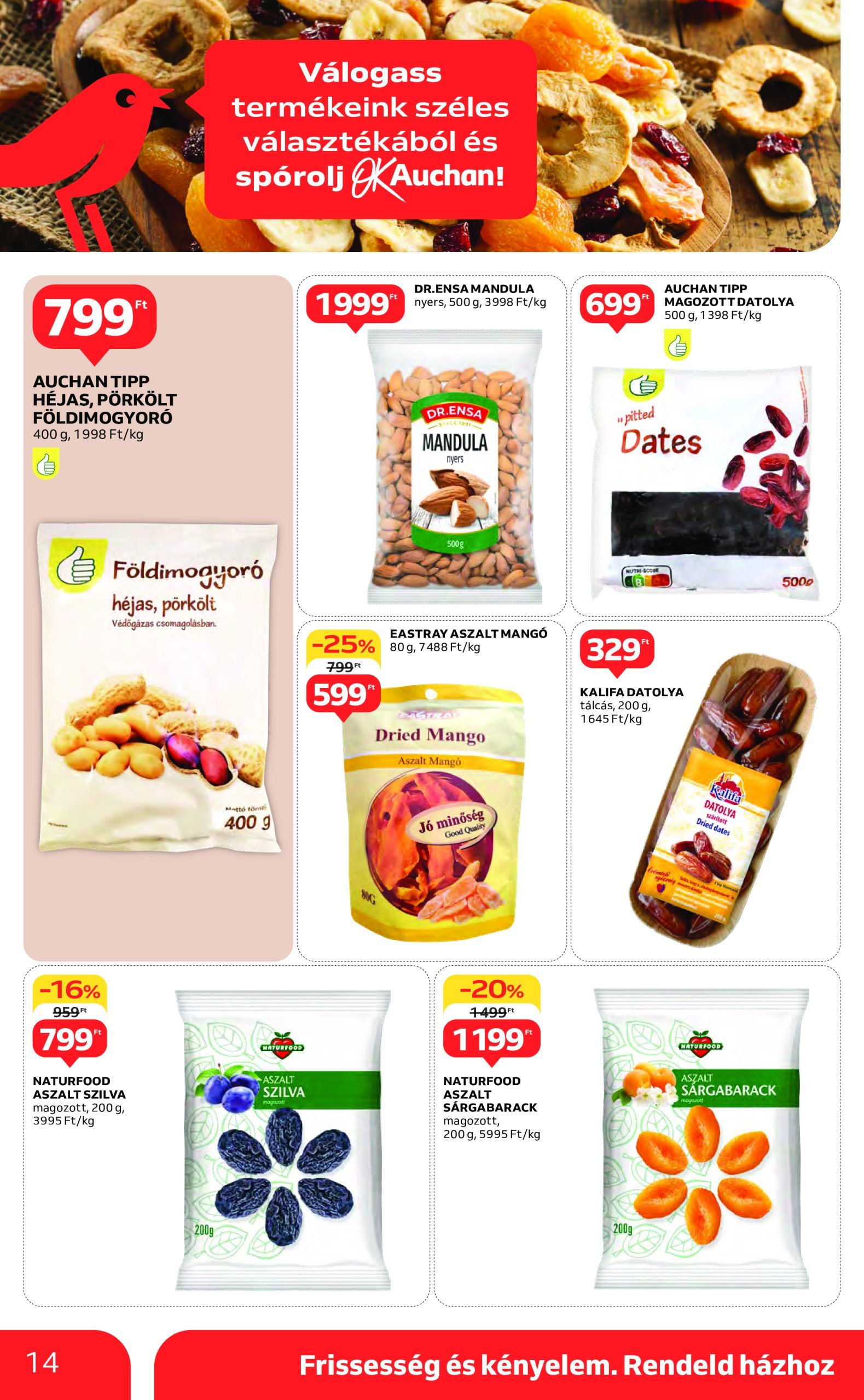 auchan - Auchan akciós újság, érvényes 02.13. - 02.19. - page: 14