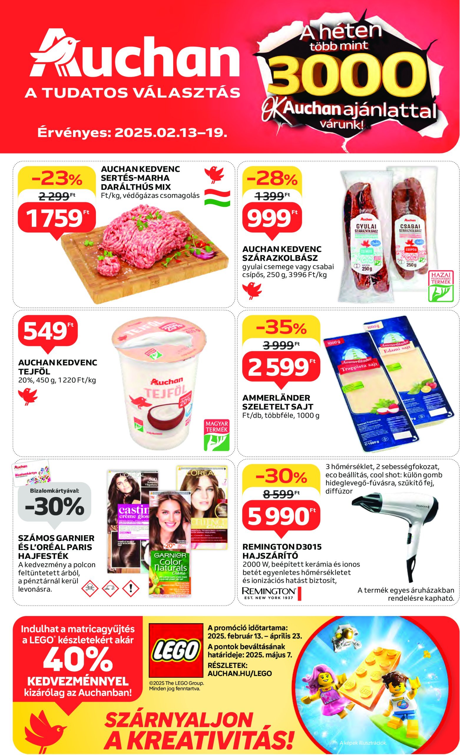 auchan - Auchan akciós újság, érvényes 02.13. - 02.19.