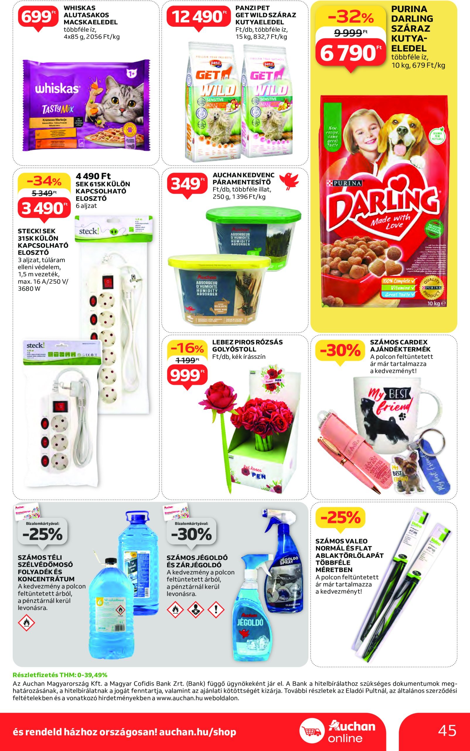 auchan - Auchan akciós újság, érvényes 02.13. - 02.19. - page: 45