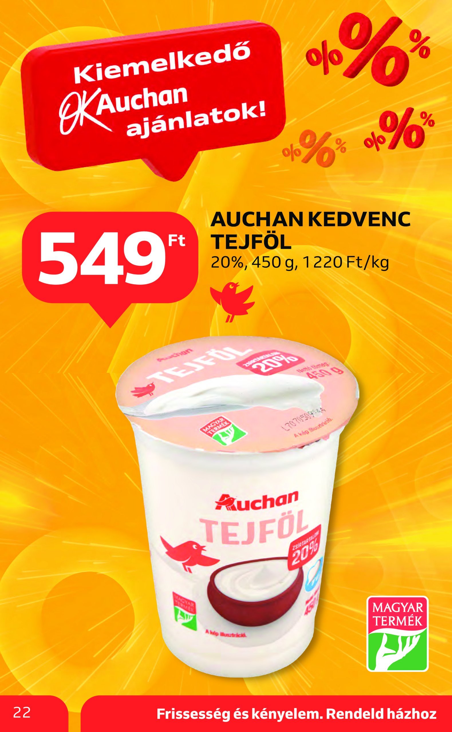 auchan - Auchan akciós újság, érvényes 02.13. - 02.19. - page: 22