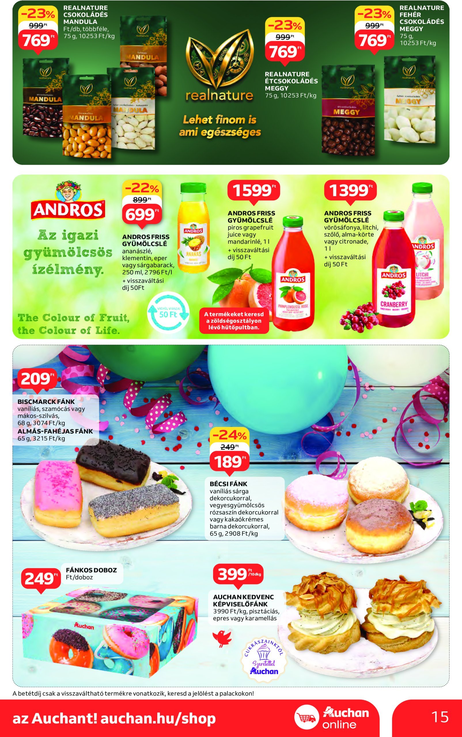 auchan - Auchan akciós újság, érvényes 02.13. - 02.19. - page: 15