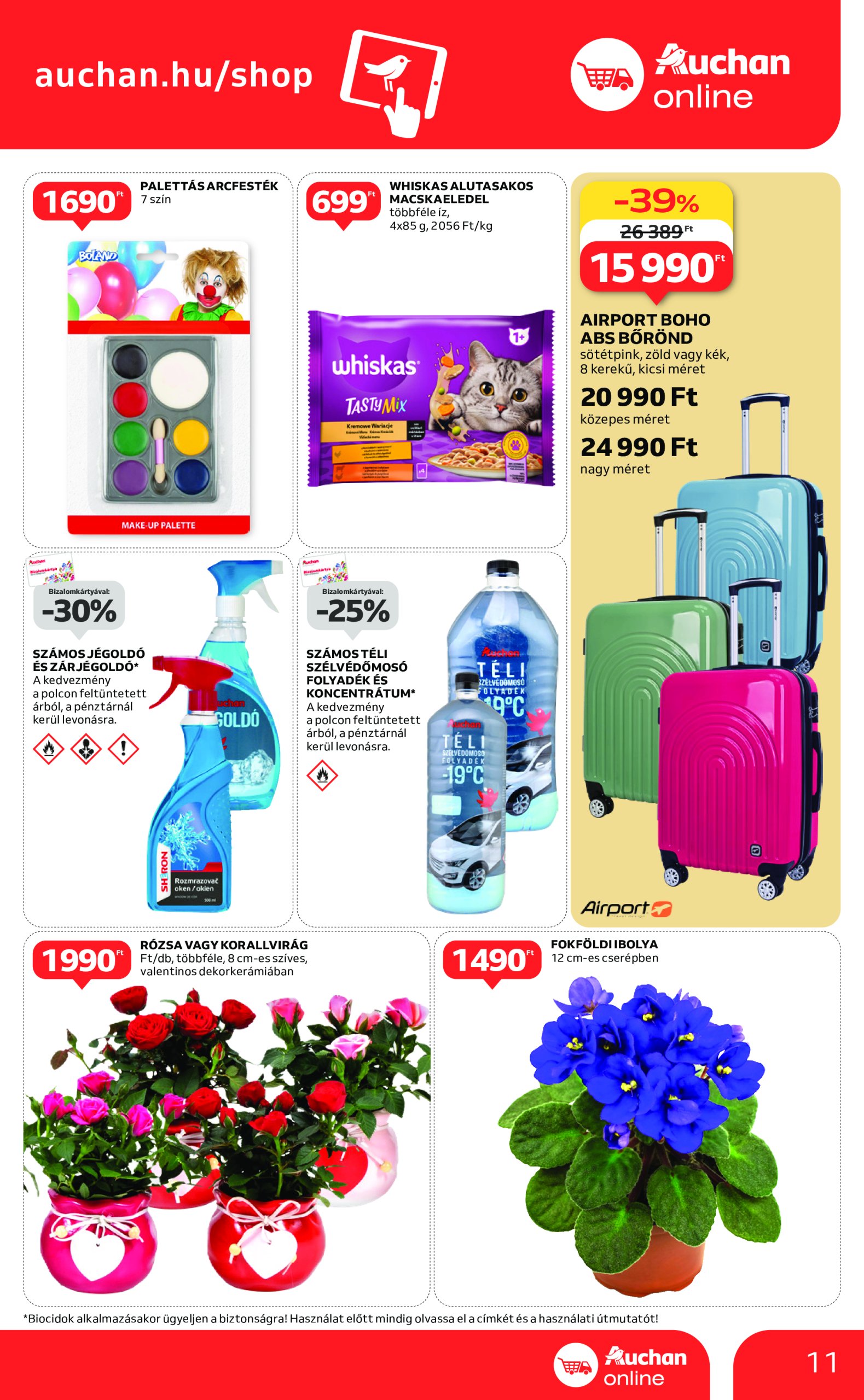 auchan - Auchan szupermarket akciós újság, érvényes 02.13. - 02.19. - page: 11