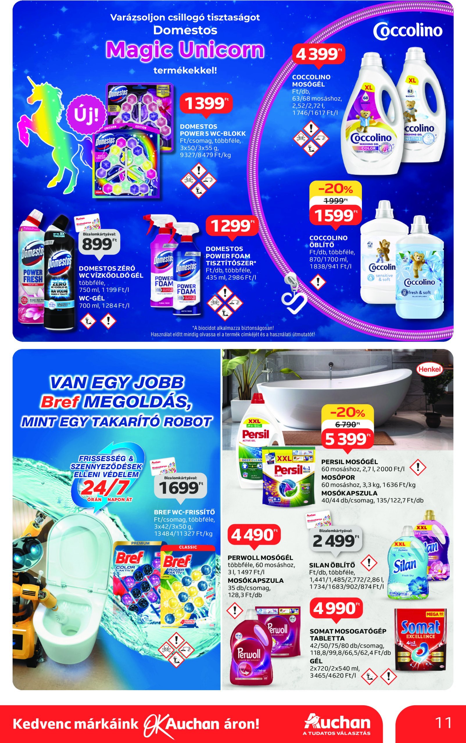 auchan - Auchan - Kedvenc márkáink akciós újság, érvényes 02.20. - 03.05. - page: 11