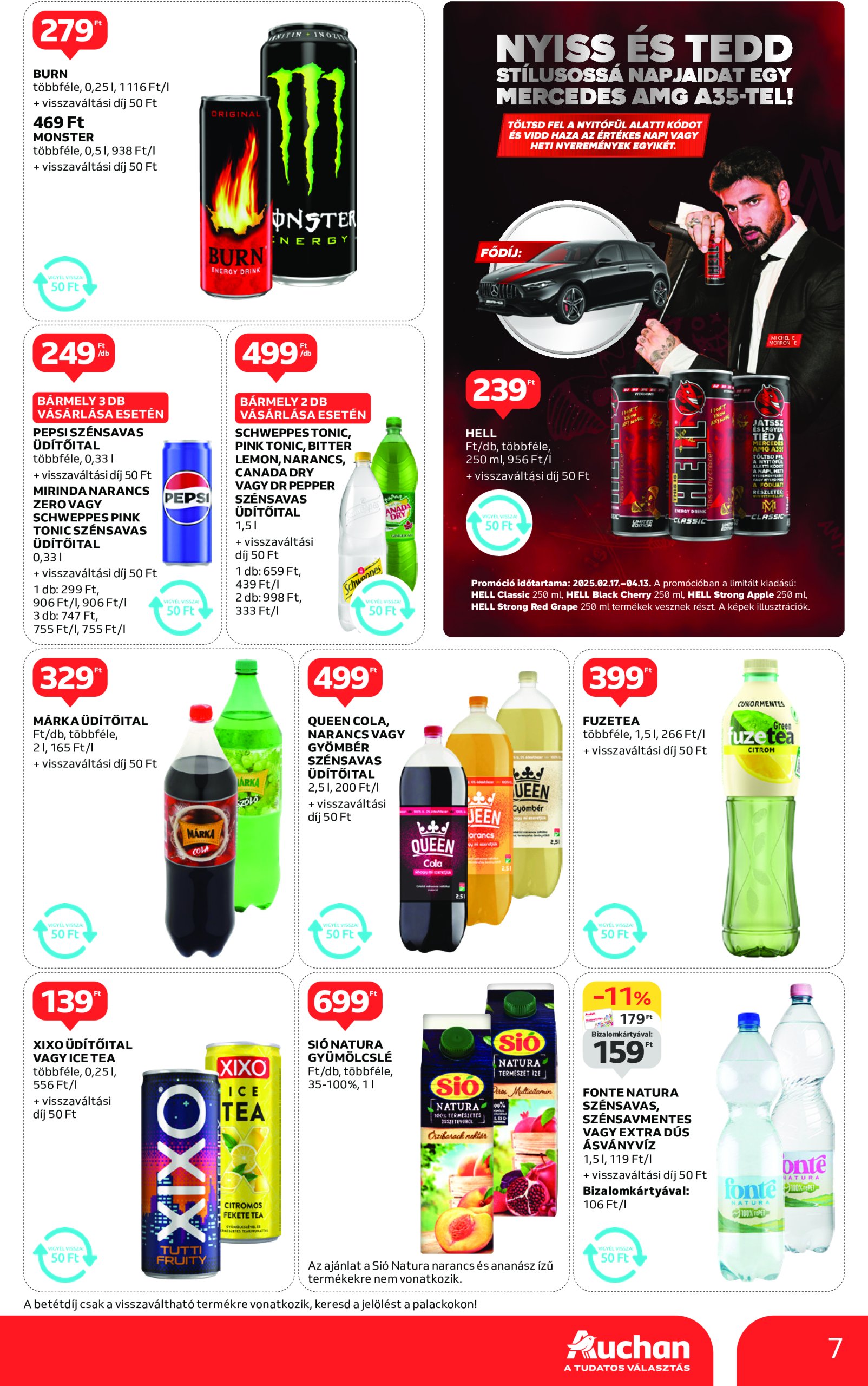 auchan - Auchan - Kedvenc márkáink akciós újság, érvényes 02.20. - 03.05. - page: 7