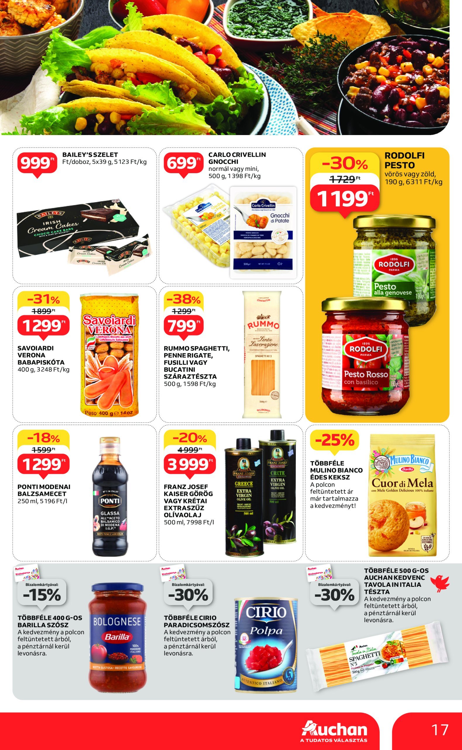 auchan - Auchan - Kedvenc márkáink akciós újság, érvényes 02.20. - 03.05. - page: 17