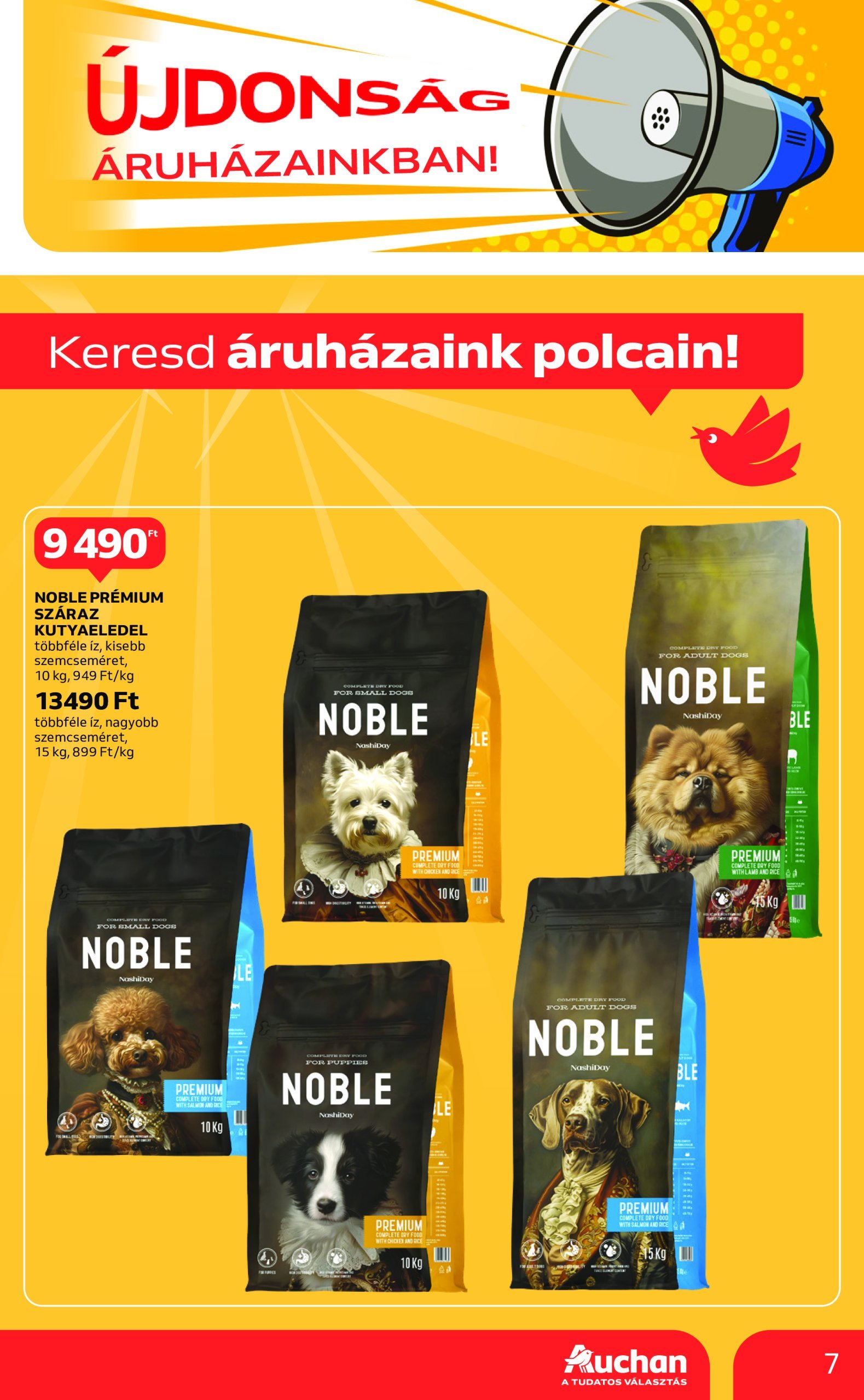 auchan - Auchan - Kis állat ajánlataink akciós újság, érvényes 02.20. - 03.05. - page: 7