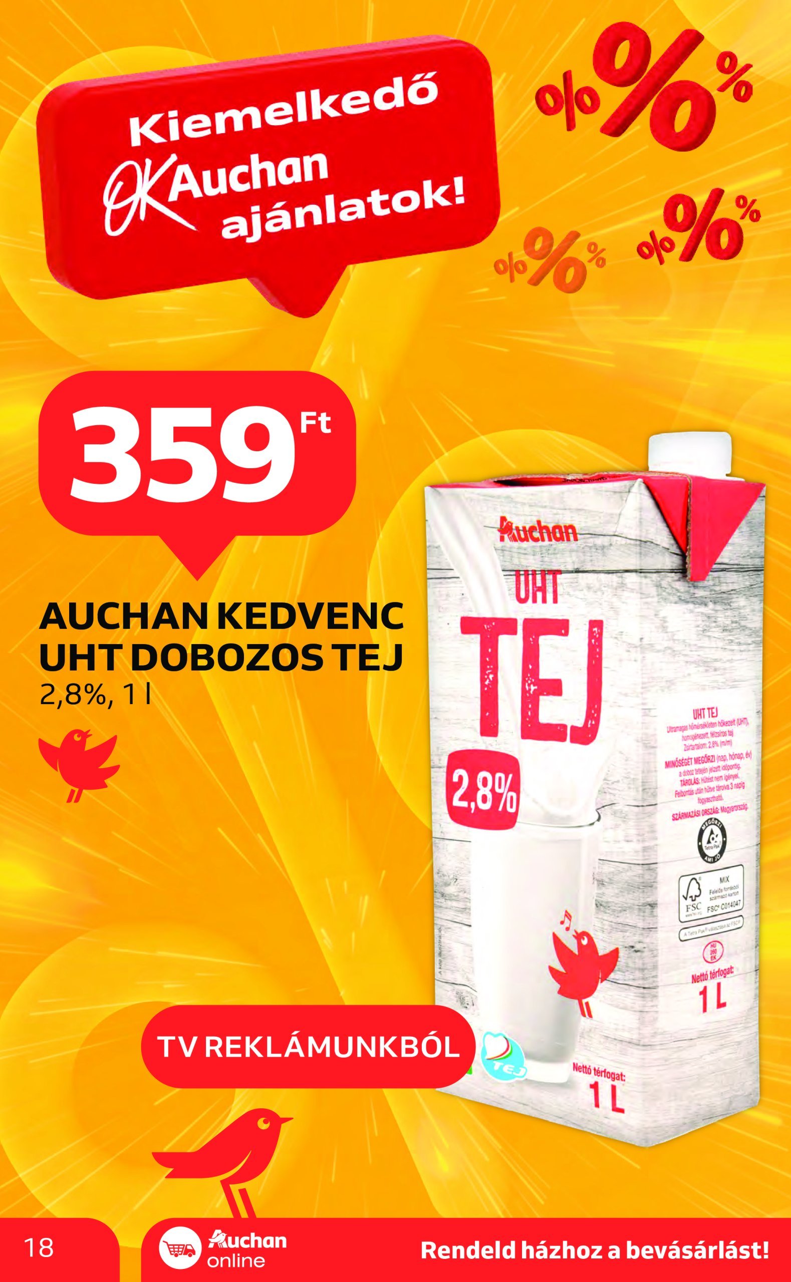 auchan - Auchan akciós újság, érvényes 02.20. - 02.26. - page: 18