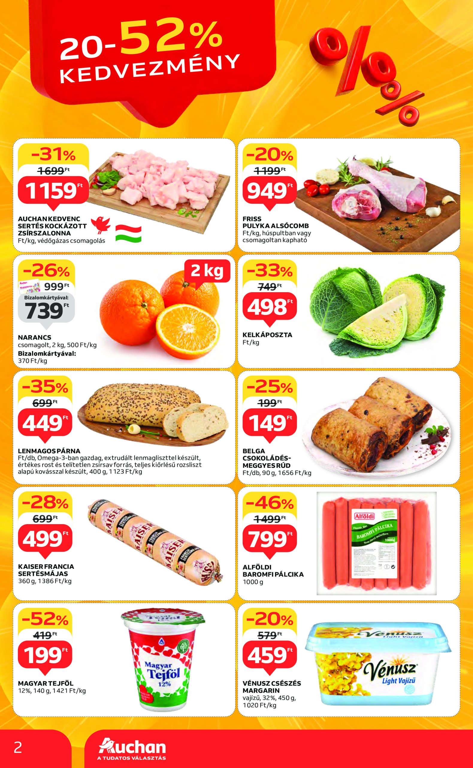 auchan - Auchan akciós újság, érvényes 02.20. - 02.26. - page: 2