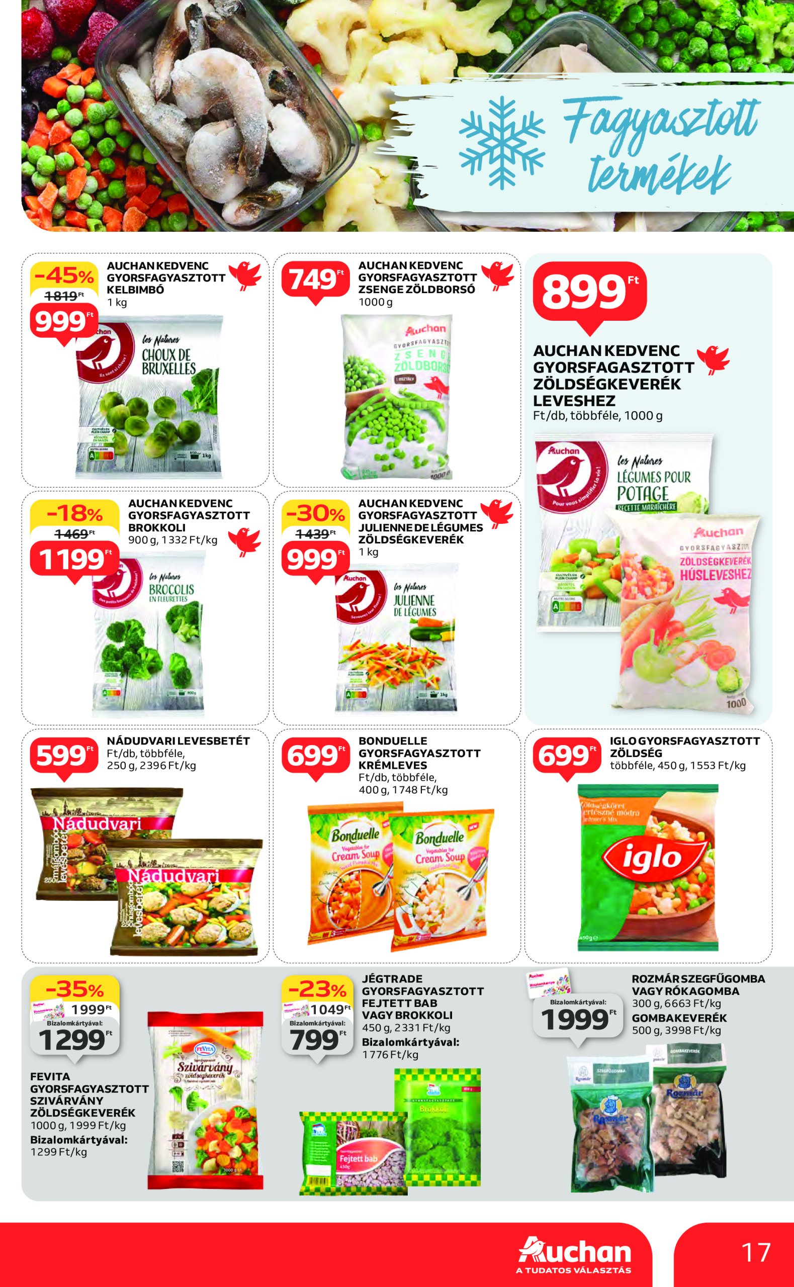 auchan - Auchan akciós újság, érvényes 02.20. - 02.26. - page: 17