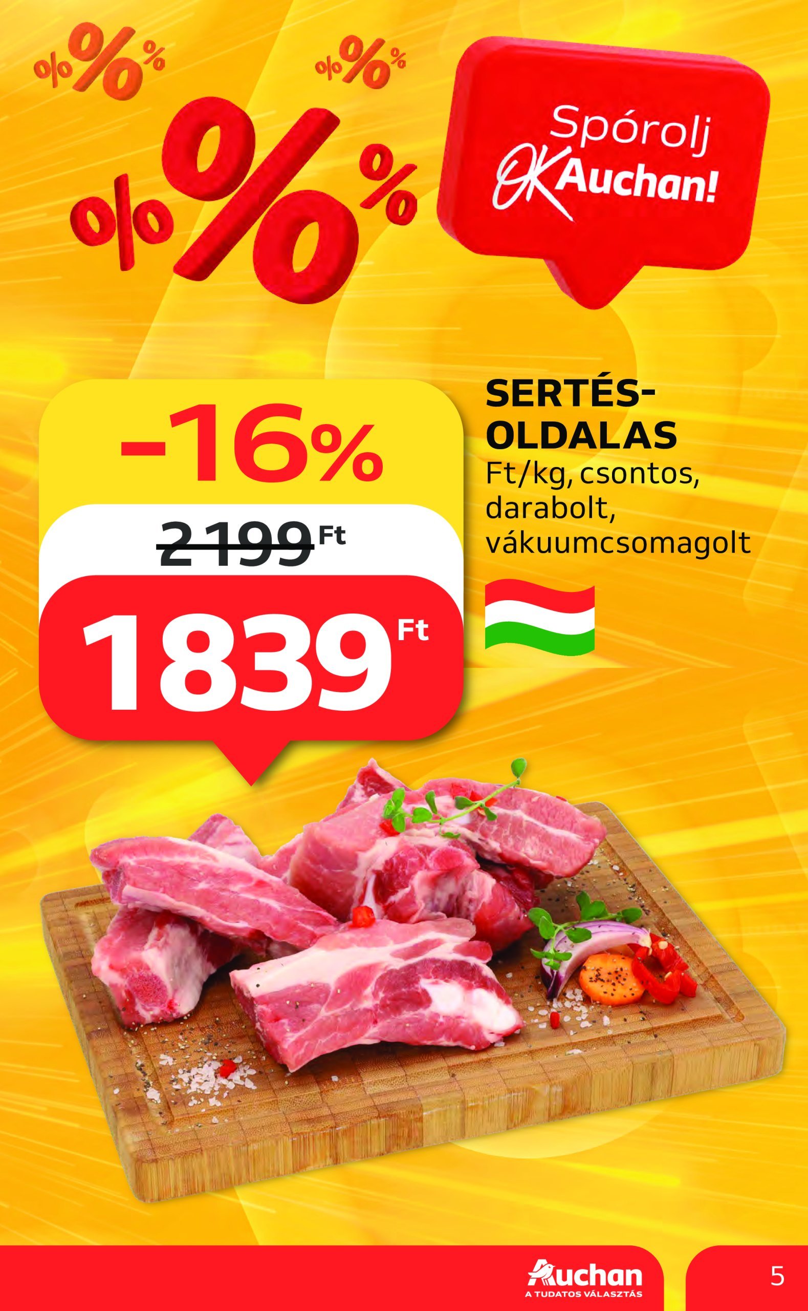 auchan - Auchan akciós újság, érvényes 02.20. - 02.26. - page: 5