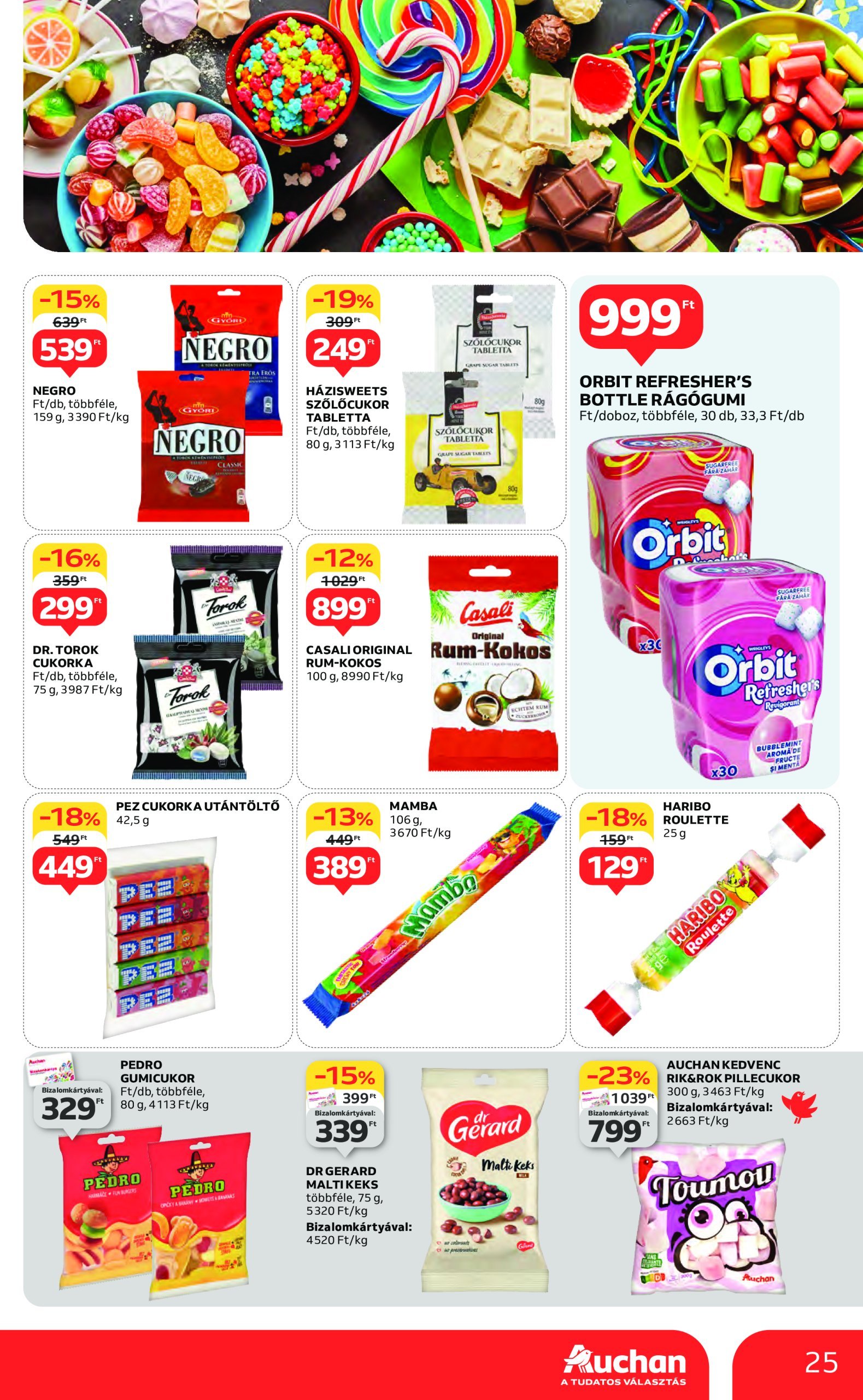 auchan - Auchan akciós újság, érvényes 02.20. - 02.26. - page: 25