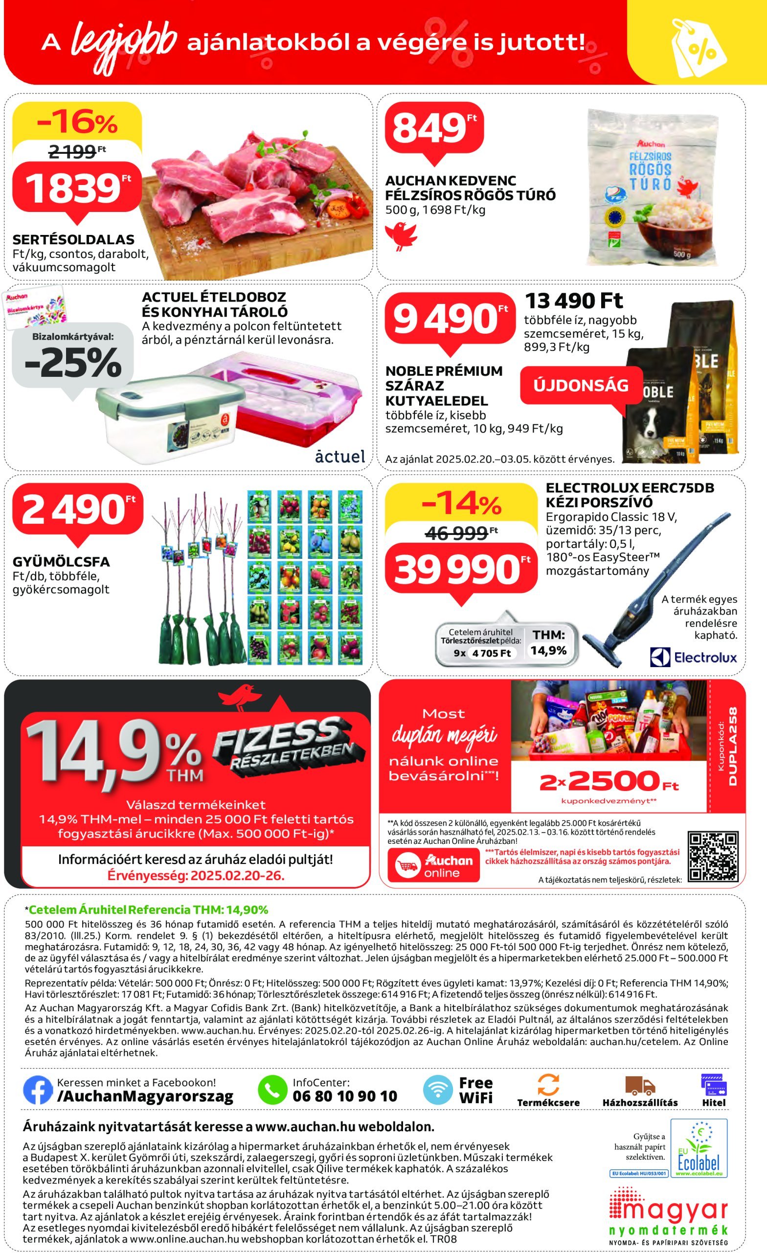 auchan - Auchan akciós újság, érvényes 02.20. - 02.26. - page: 48