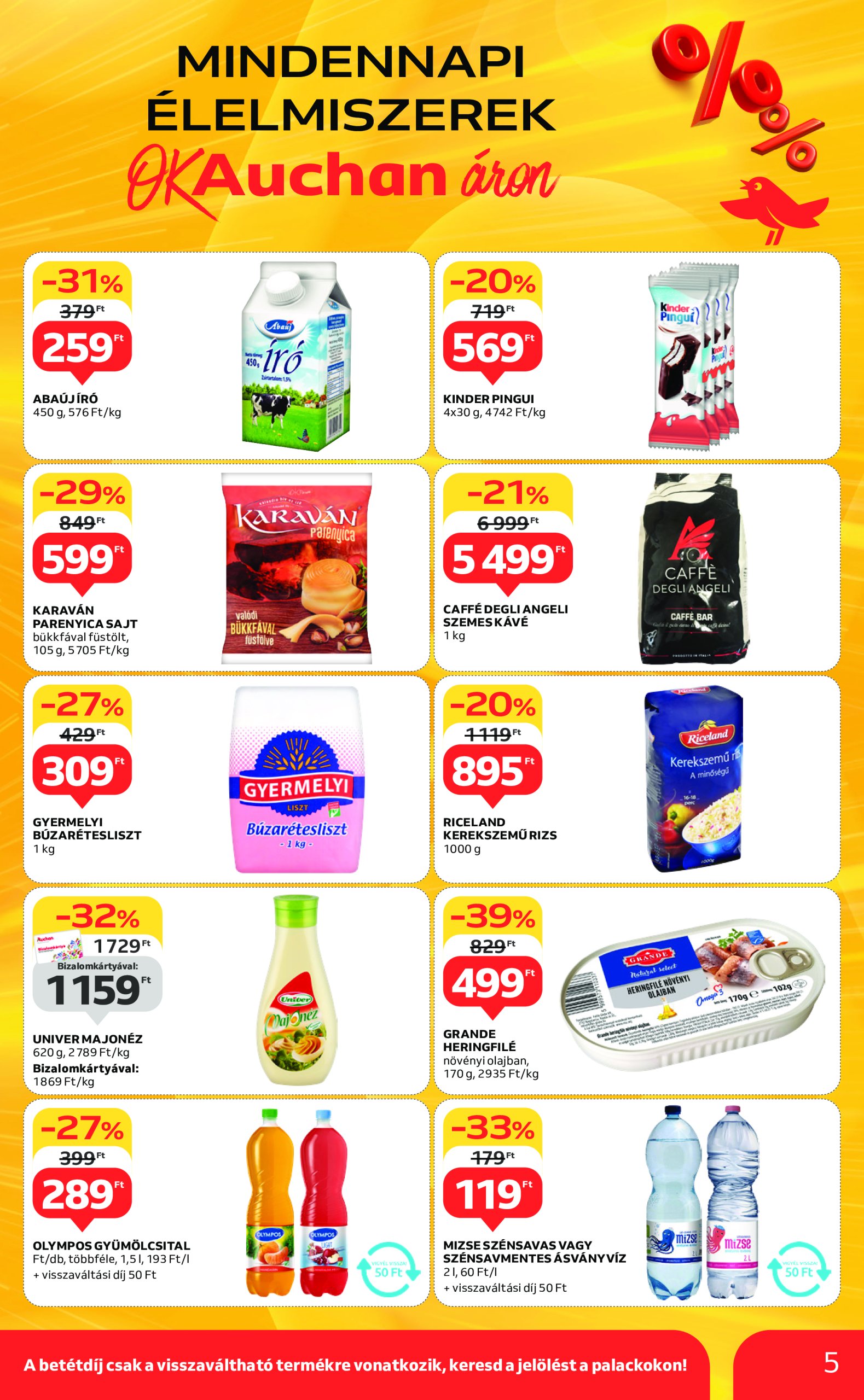 auchan - Auchan akciós újság, érvényes 03.06. - 03.12. - page: 5