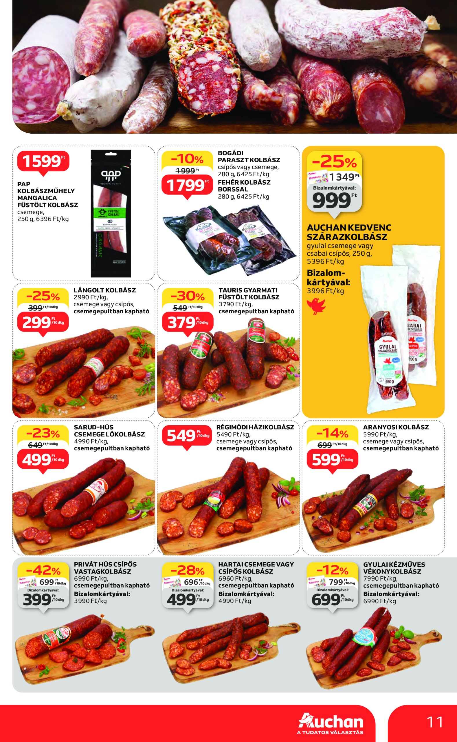 auchan - Auchan akciós újság, érvényes 03.13. - 03.19. - page: 11